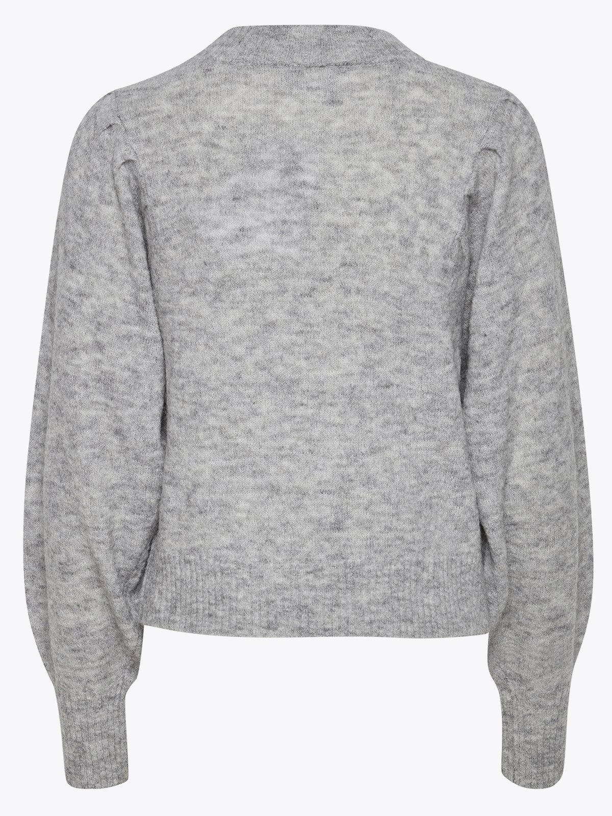 Ichi Jordan Long Sleeve 4 Grey melange