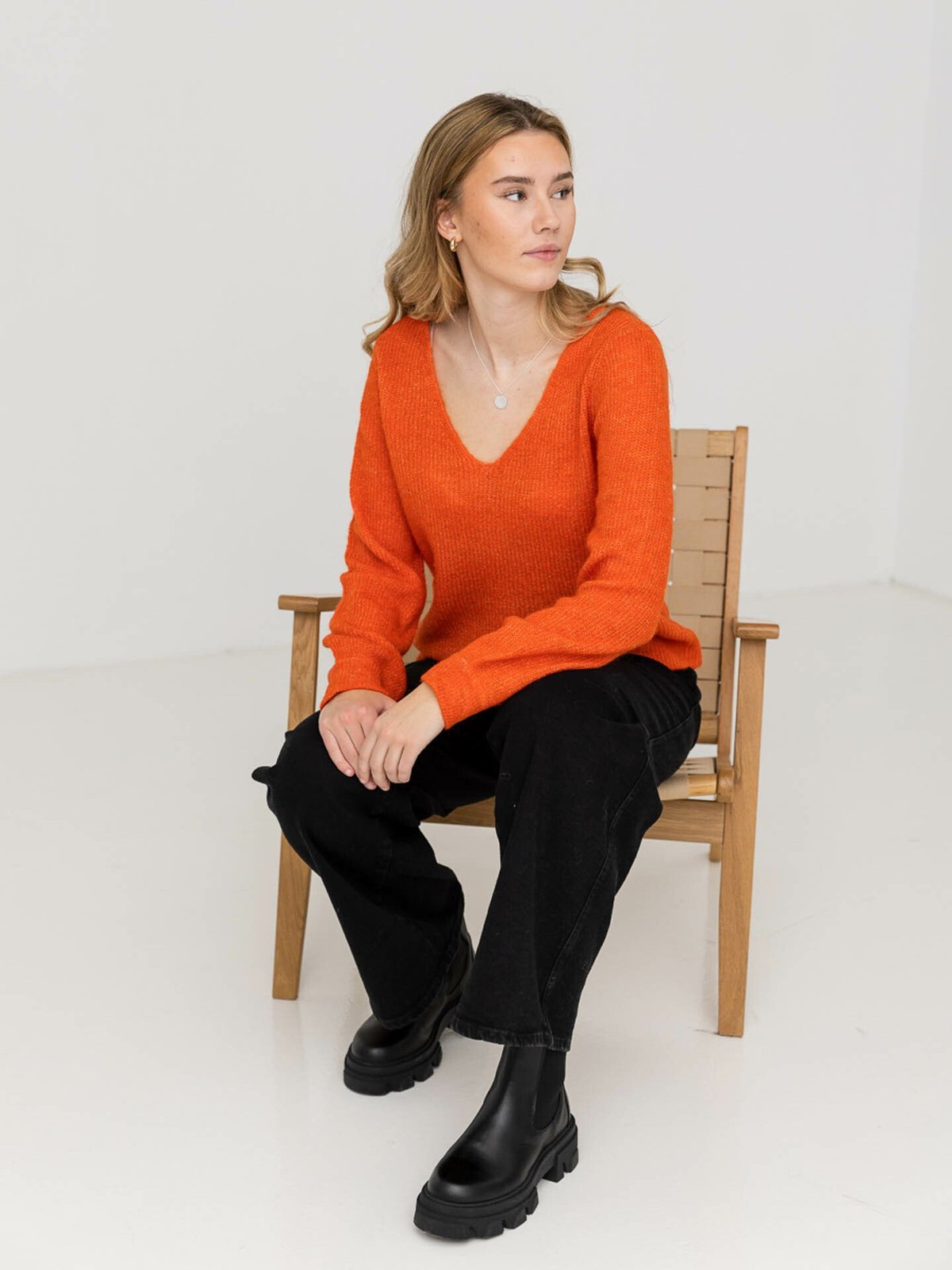 Ichi Jordan Long Sleeve Pureed Pumpkin