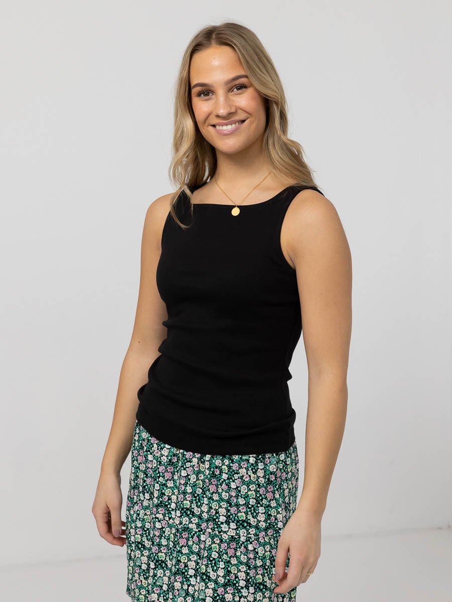 Ichi Oreta Top Black