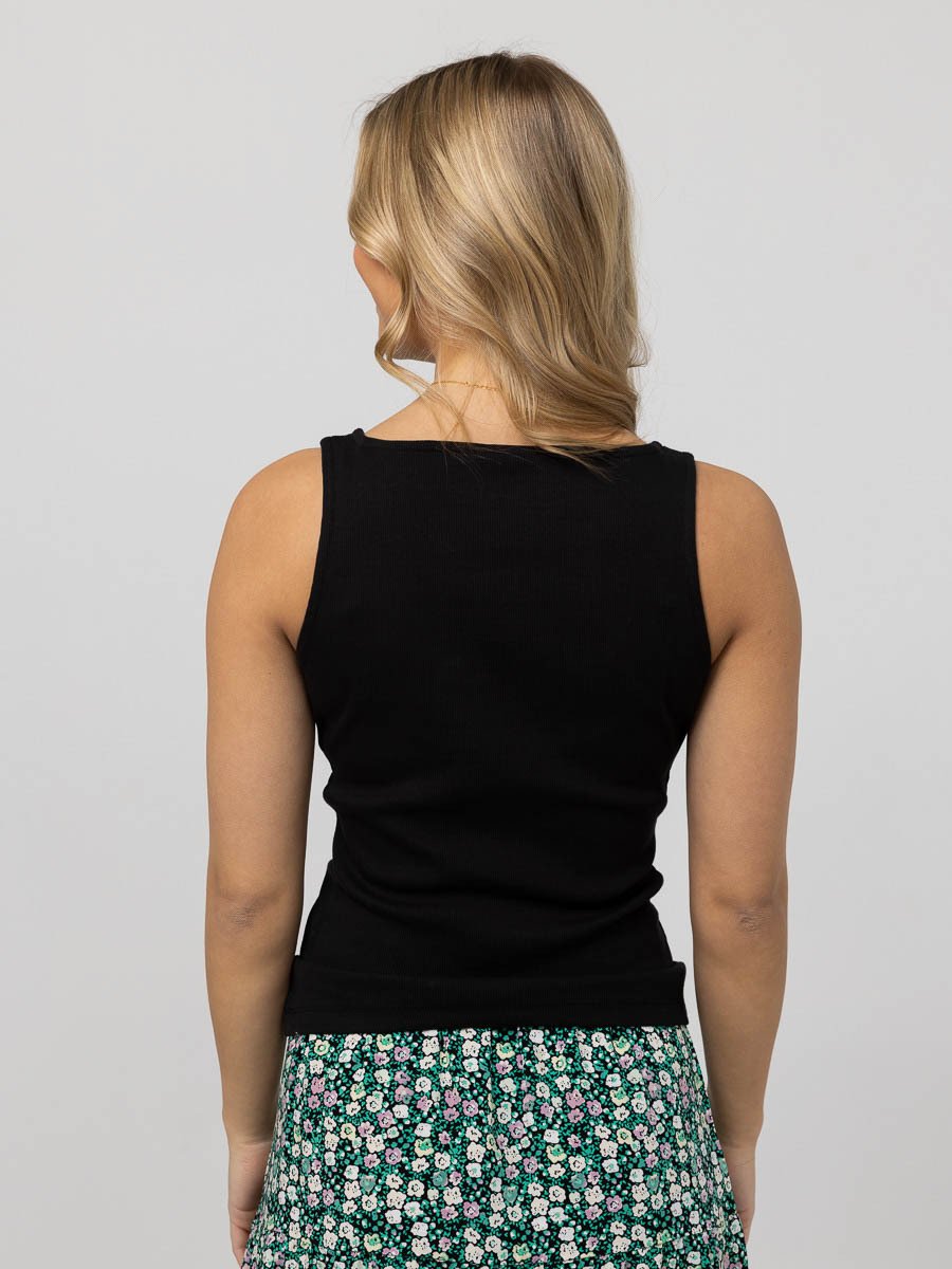 Ichi Oreta Top Black