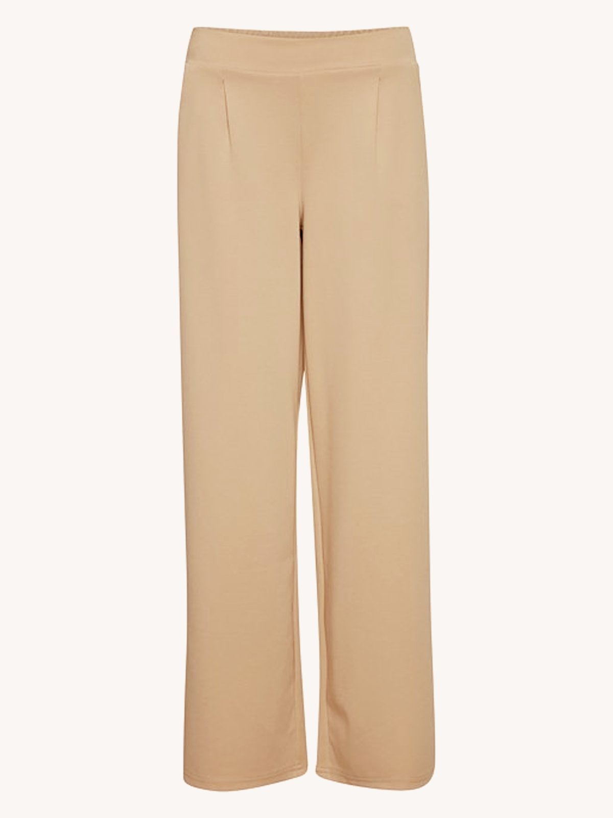 Ichi Kate Wide Pant Long Natural