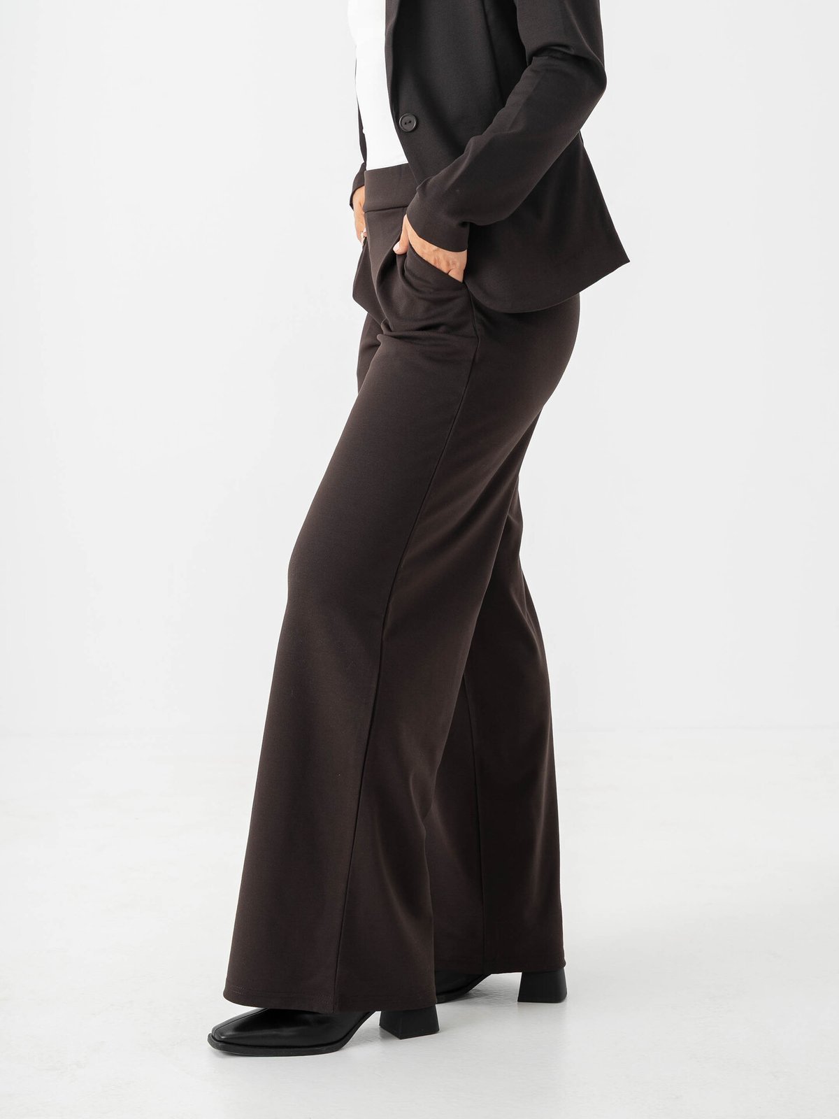 Ichi Kate Wide Pant Long Chocolate Torte