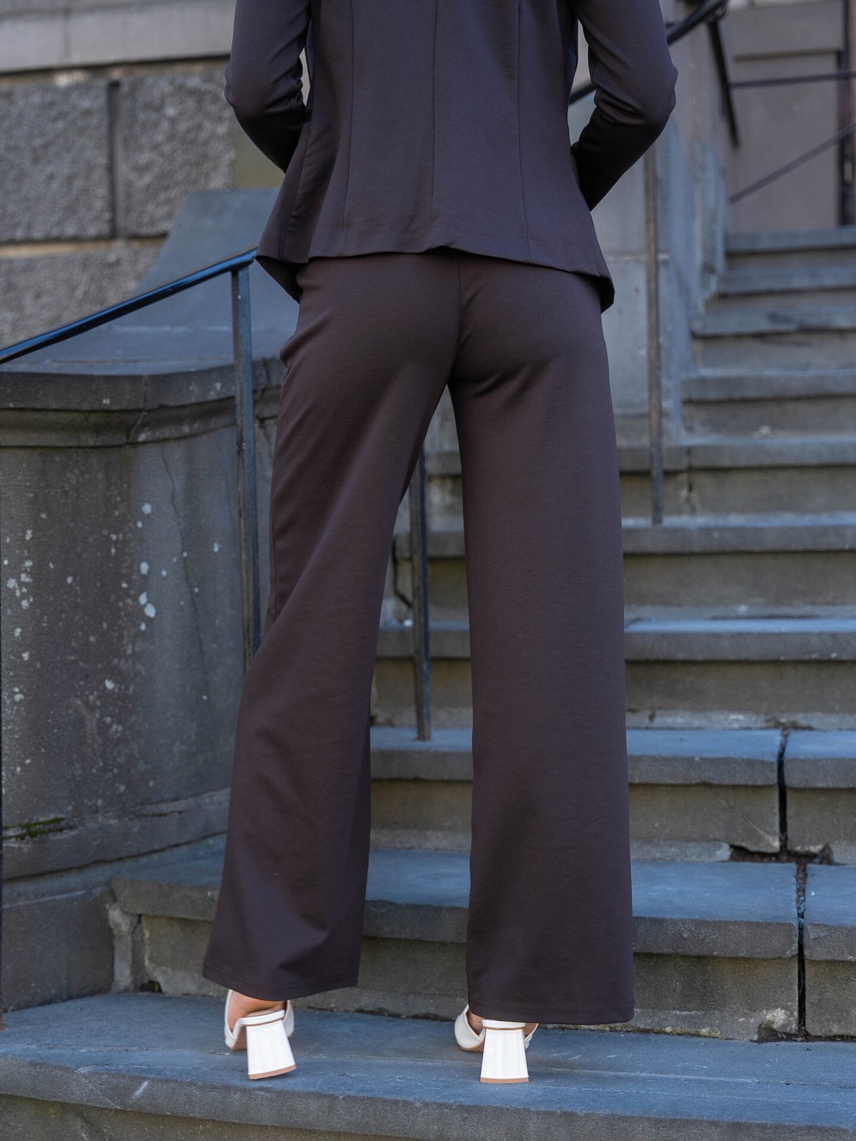Ichi Kate Wide Pant Long Chocolate Torte