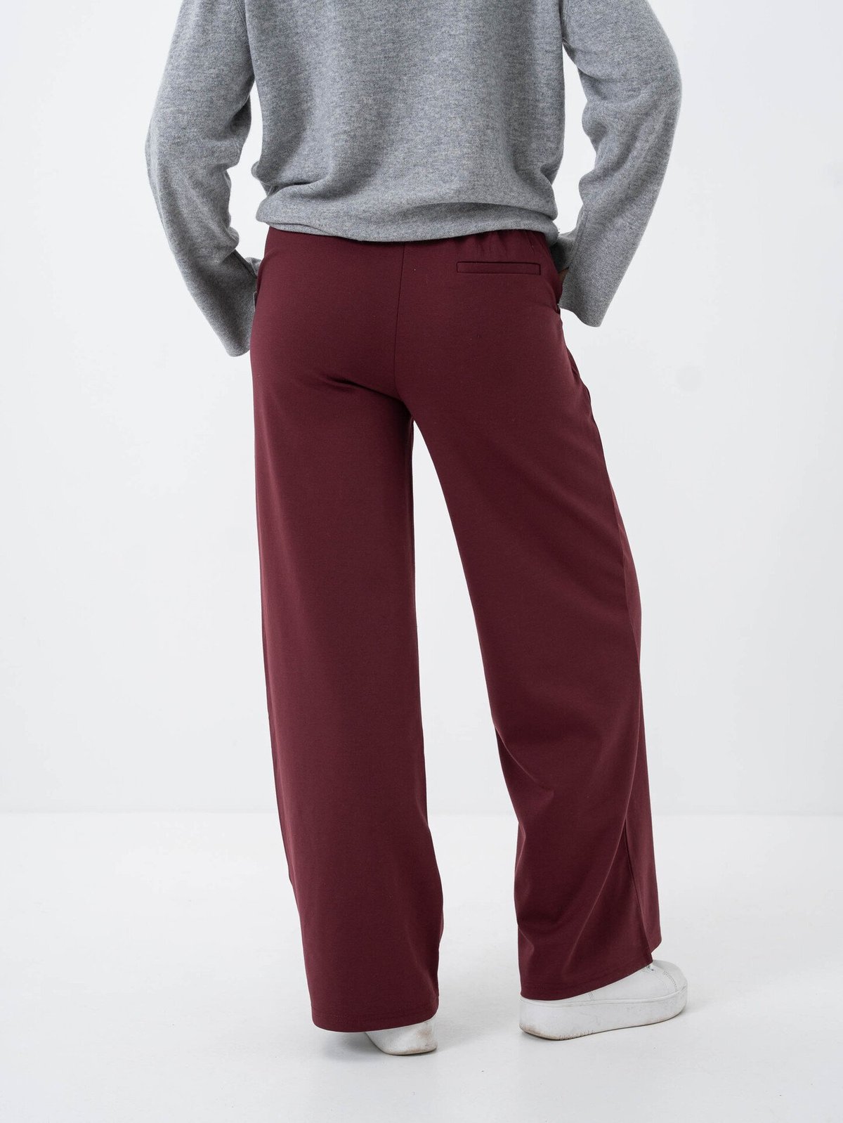 Ichi Kate Wide Pant Long Port Royale