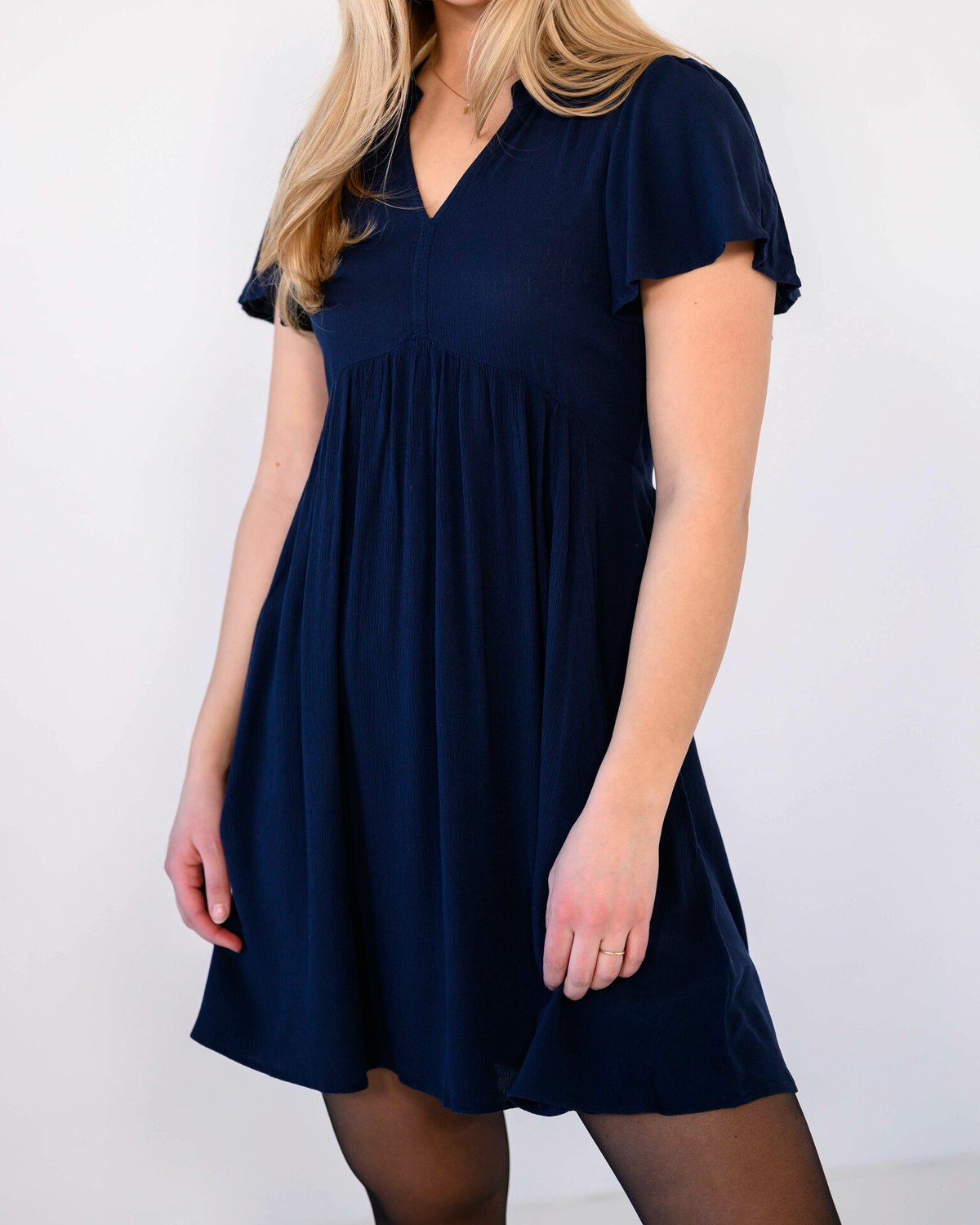 Ichi Marrakech Solid Dress 11 Total Eclipse