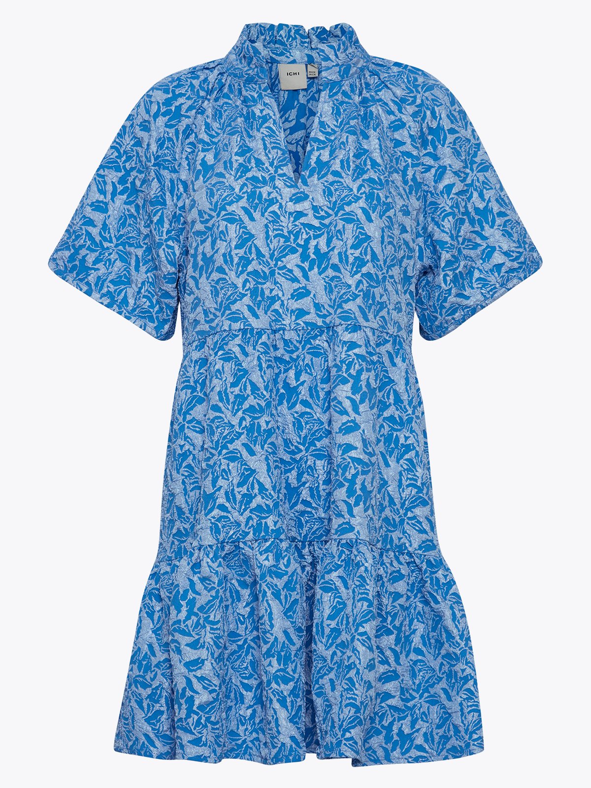 Ichi Chantria Dress Indigo Bunting