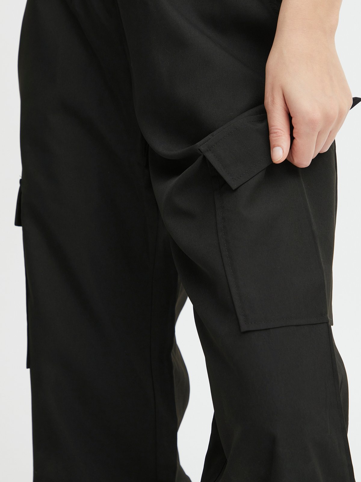 Ichi Kecia Pant Black