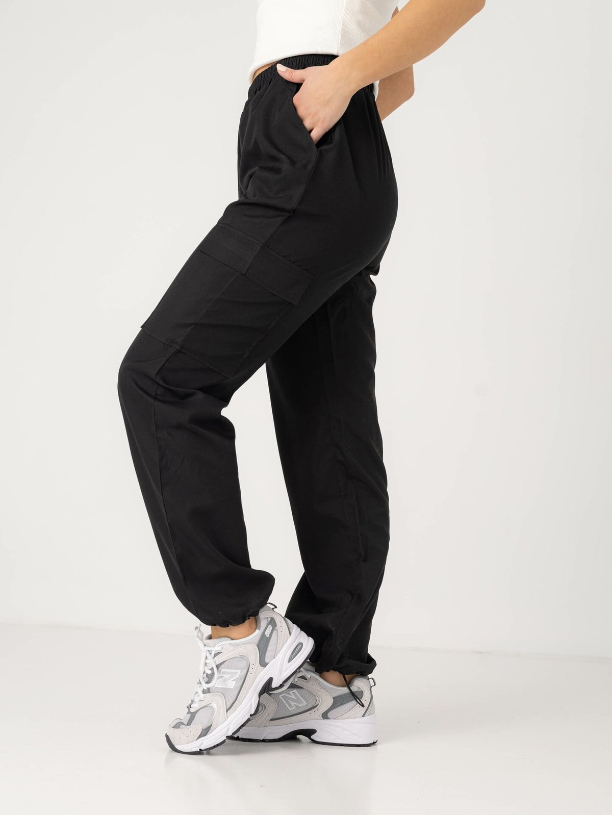 Ichi Kecia Pant Black