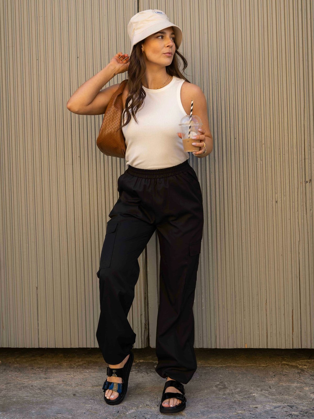 Ichi Kecia Pant Black