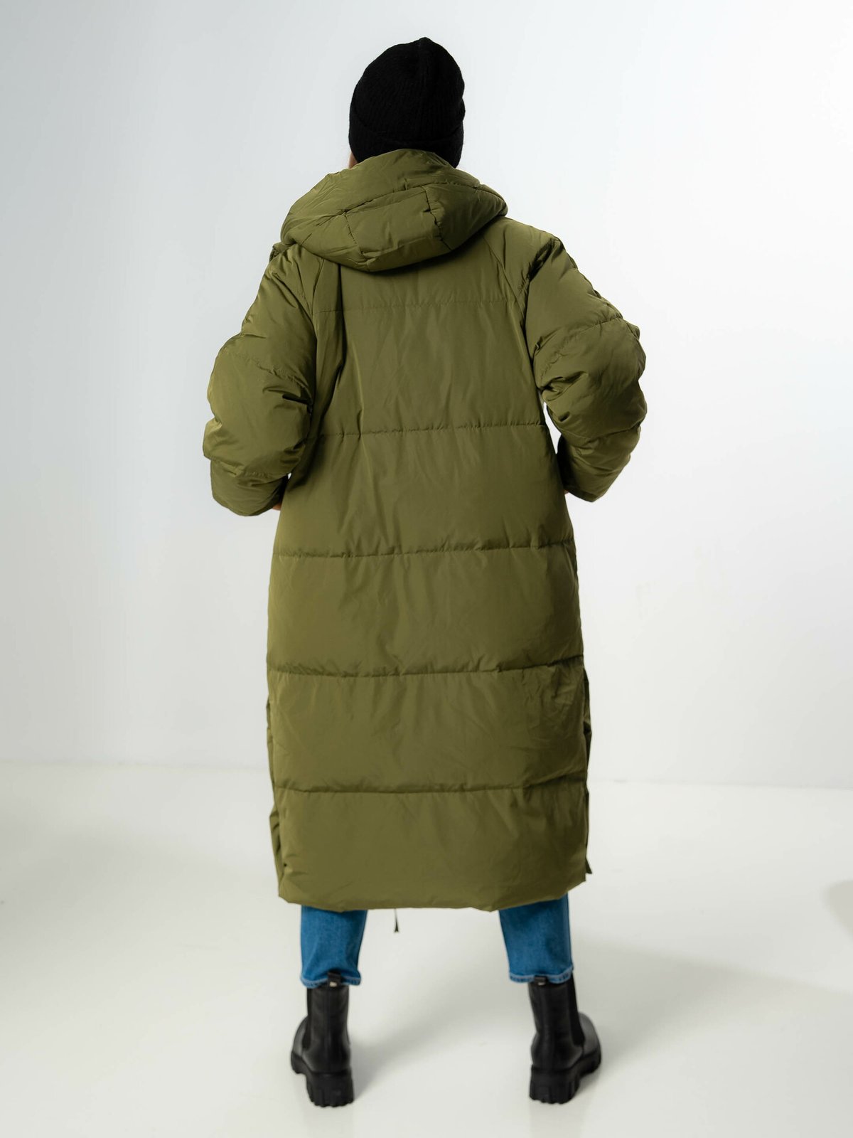 Ichi Bunala Down Jacket 4 Winter Moss