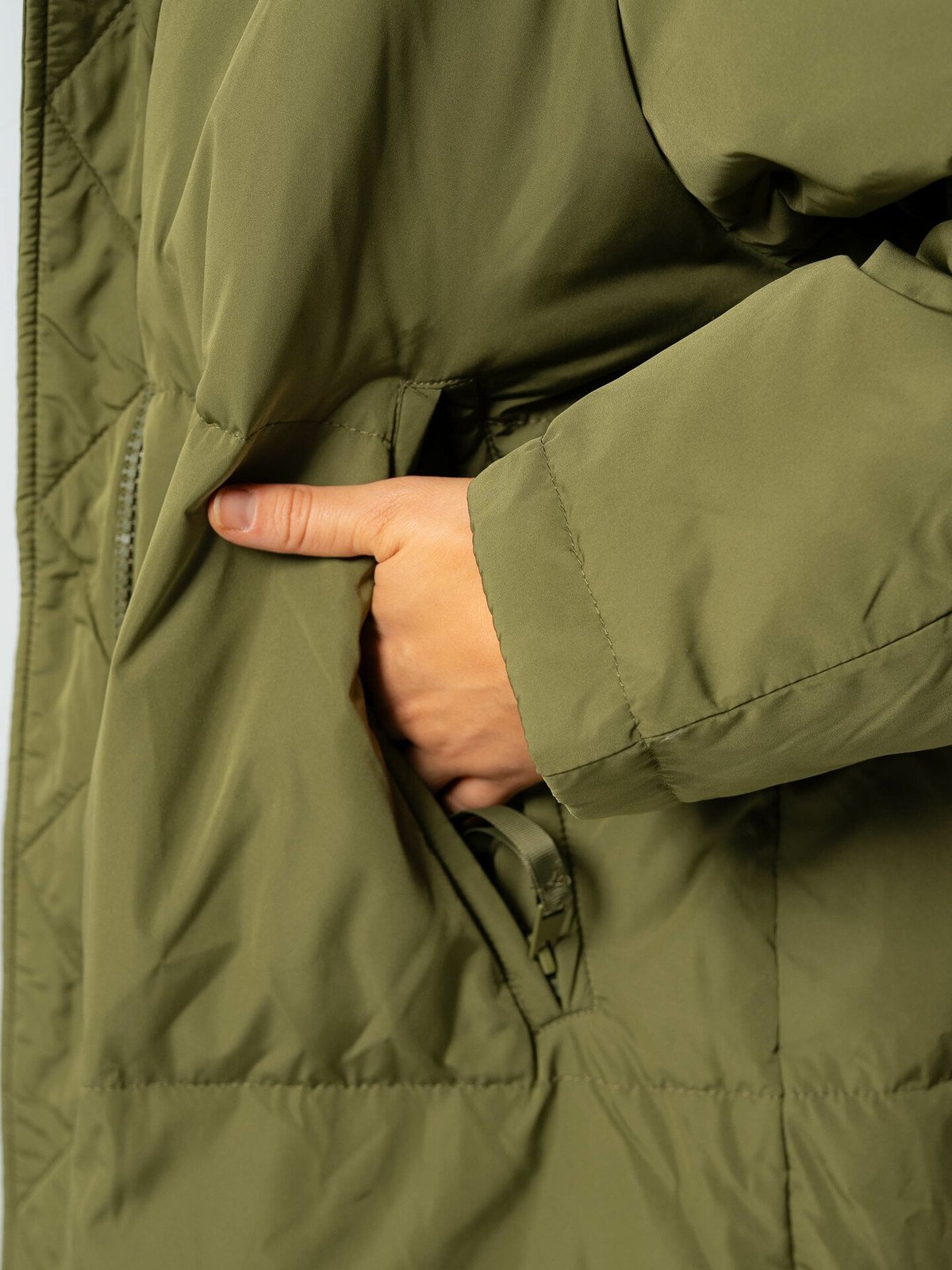 Ichi Bunala Down Jacket 4 Winter Moss