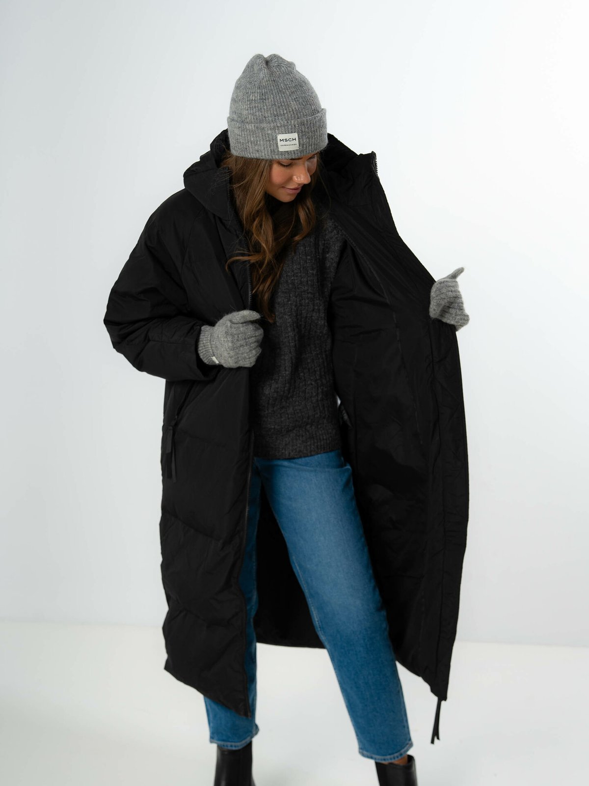 Ichi Bunala Down Jacket 4 Black