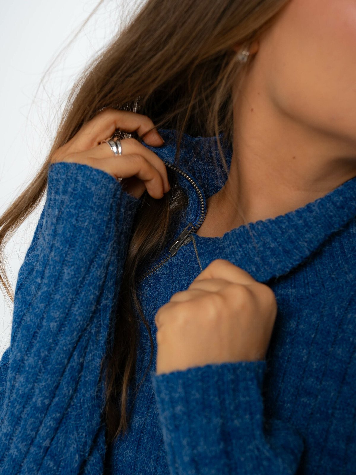 Ichi Novo Long Sleeve True Blue