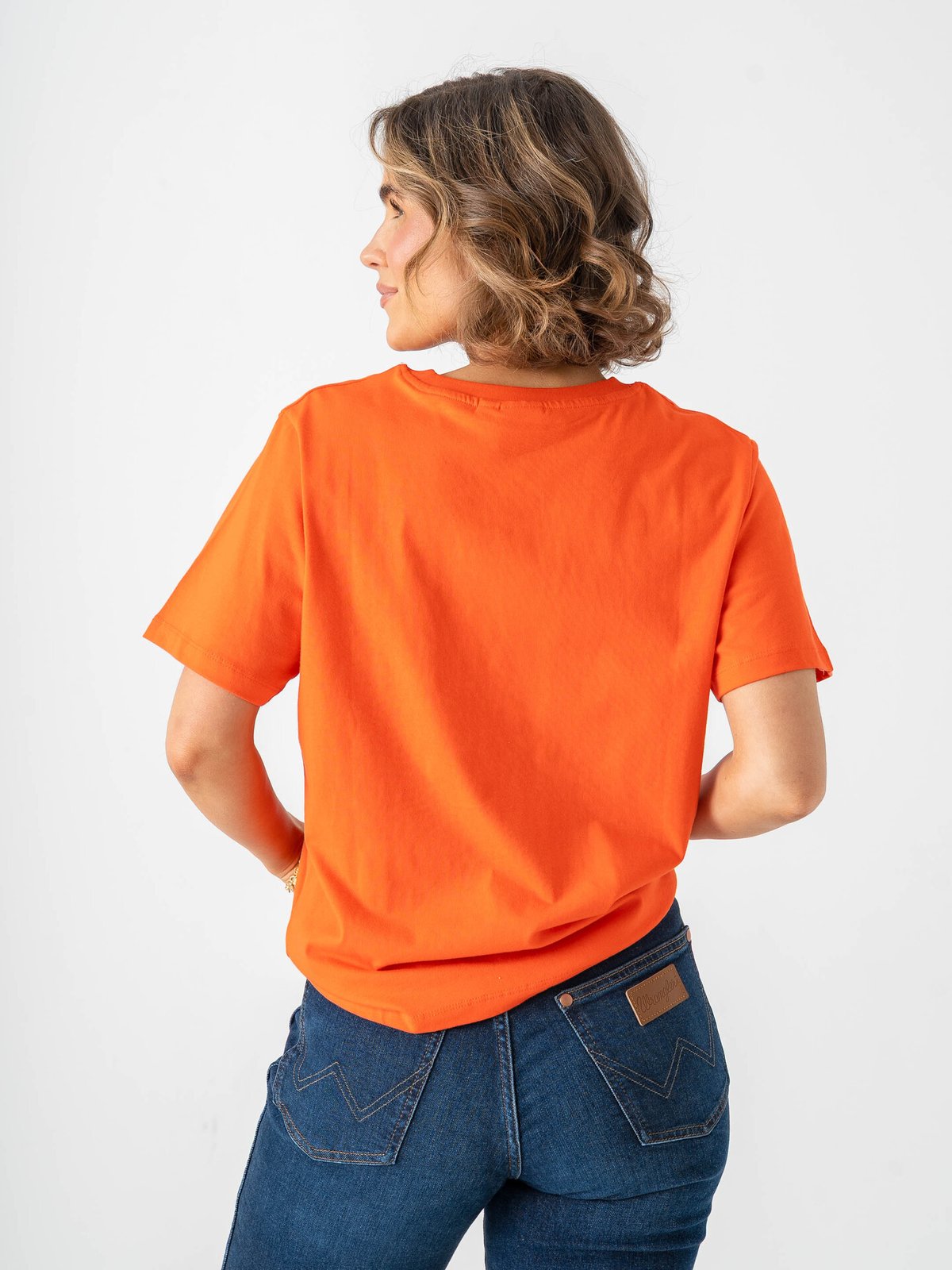 Ichi Palmer Loose Short Sleeve Fiesta