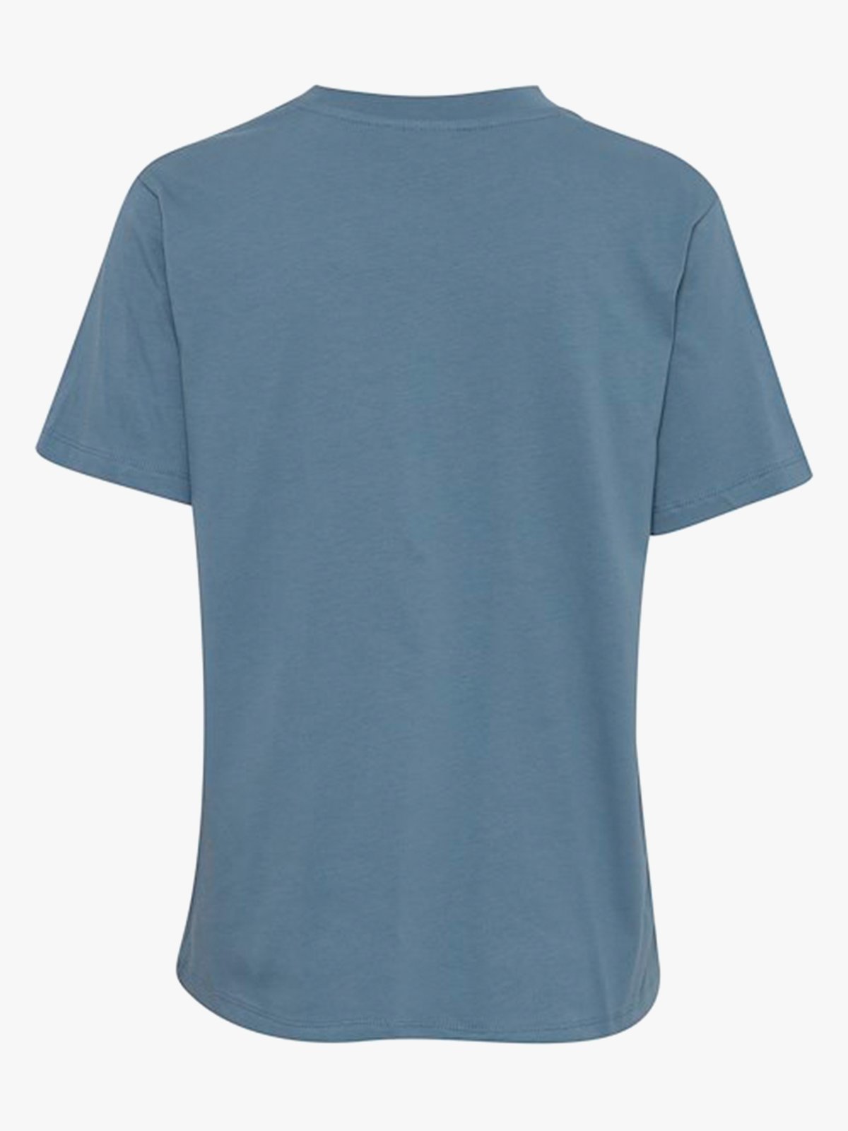 Ichi Palmer Loose Short Sleeve Blue Mirage