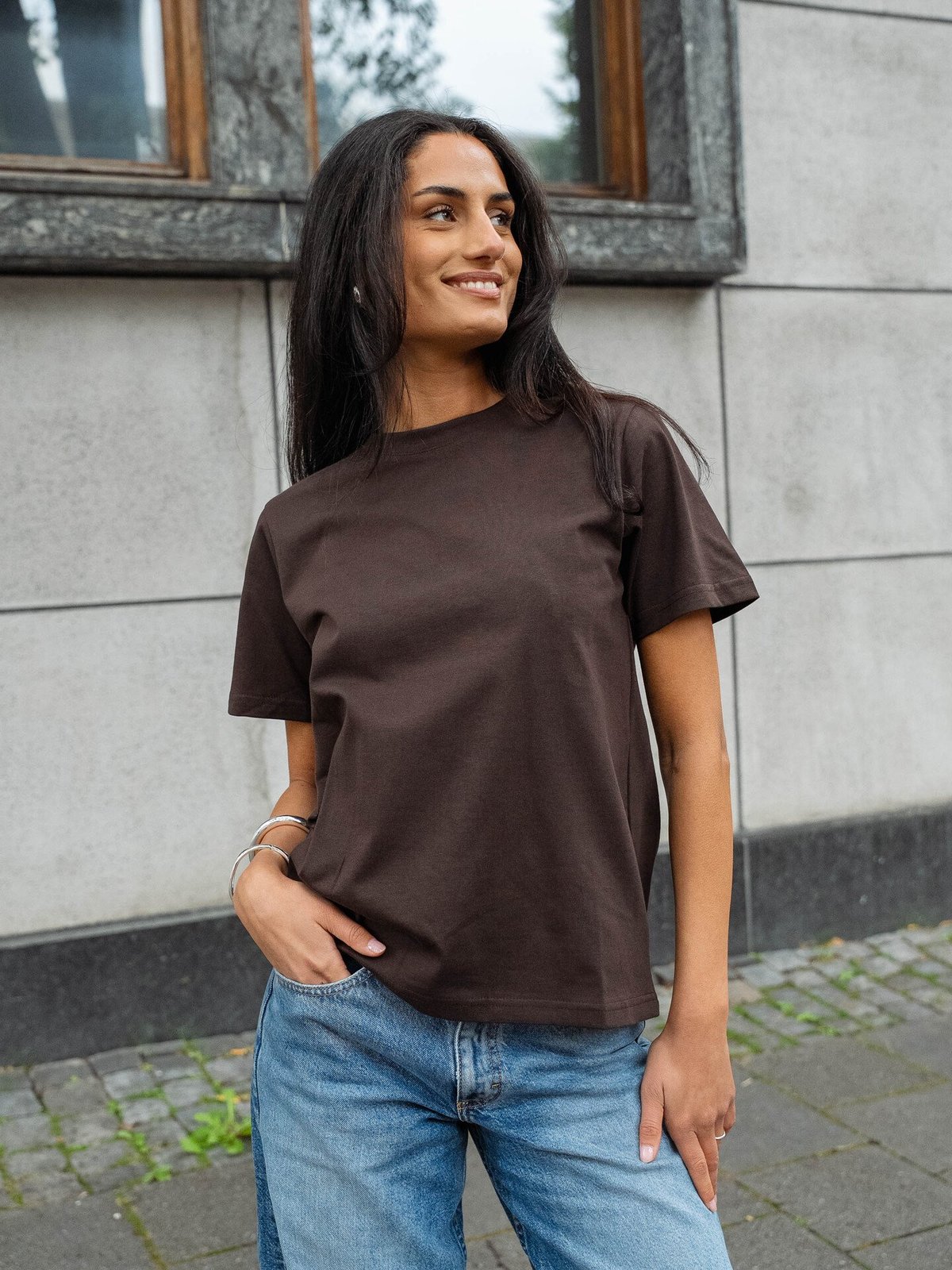 Ichi Palmer Loose Short Sleeve Coffee Bean