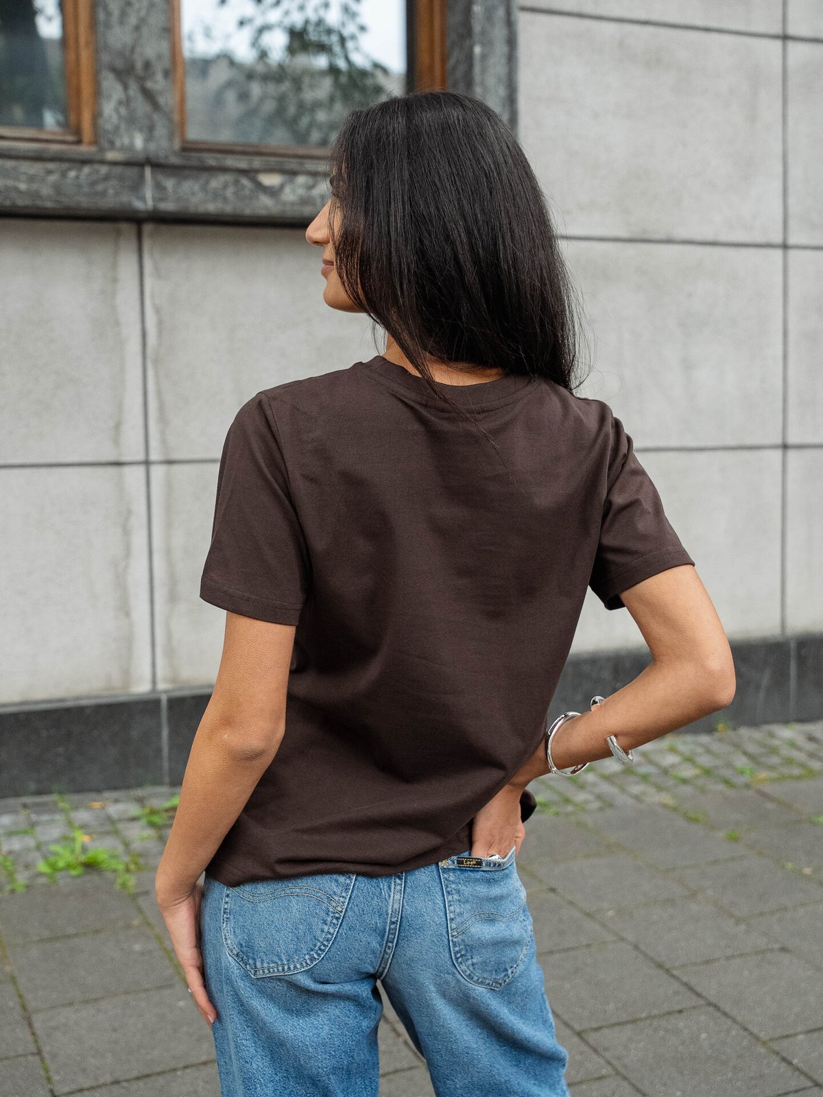 Ichi Palmer Loose Short Sleeve Coffee Bean