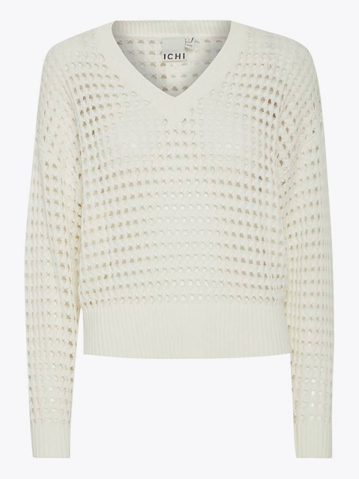 Ichi Laluha Long Sleeve 5 Whisper White