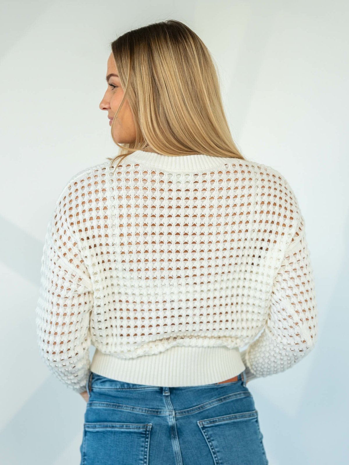 Ichi Laluha Long Sleeve 5 Whisper White