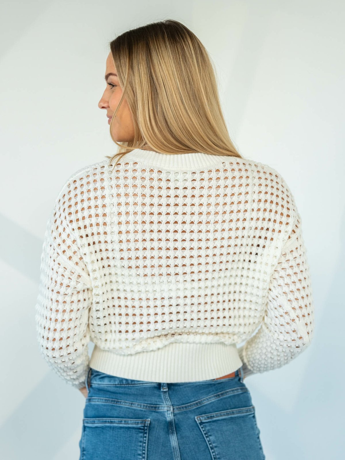 Ichi Laluha Long Sleeve 5 Whisper White