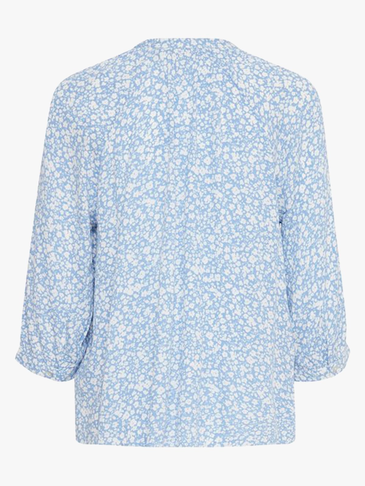 Ichi Marrakech AOP Shirt 5 Della Robbia Blue Flower AOP