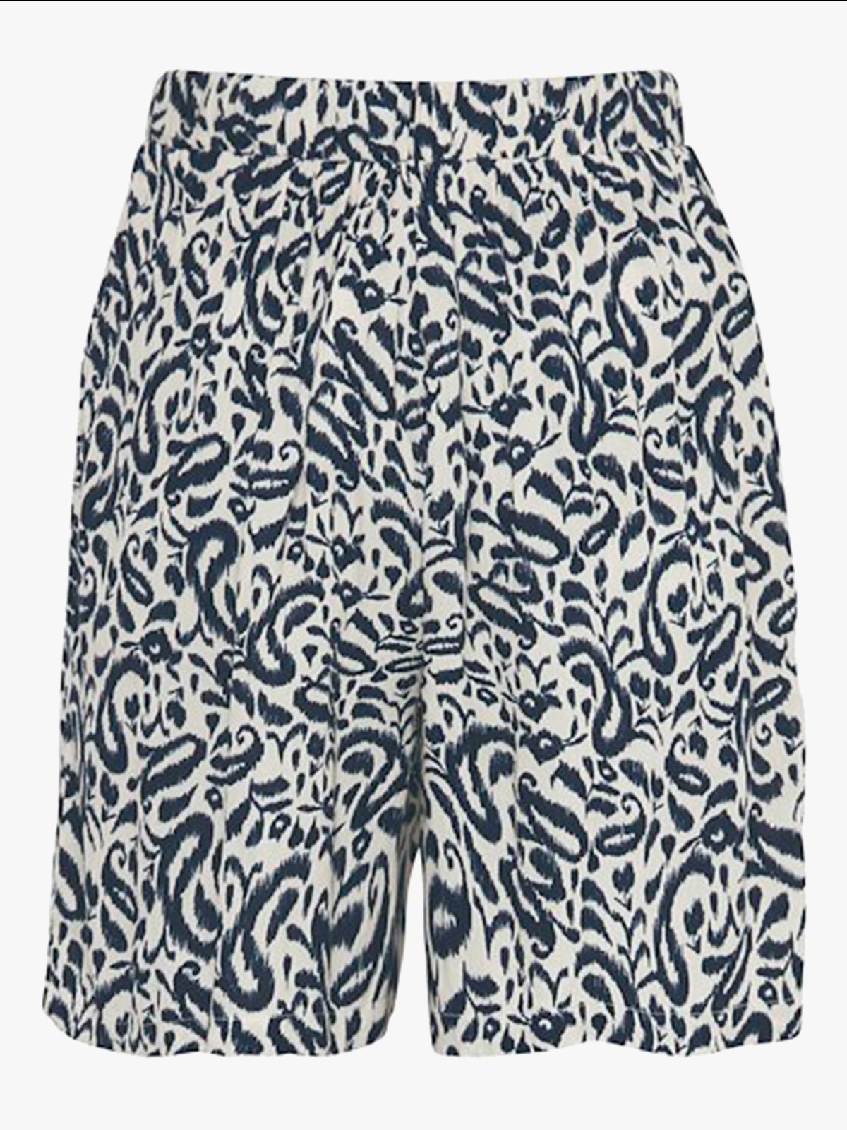 Ichi Marrakech AOP Shorts 5 Total Eclipse Paisley Aop