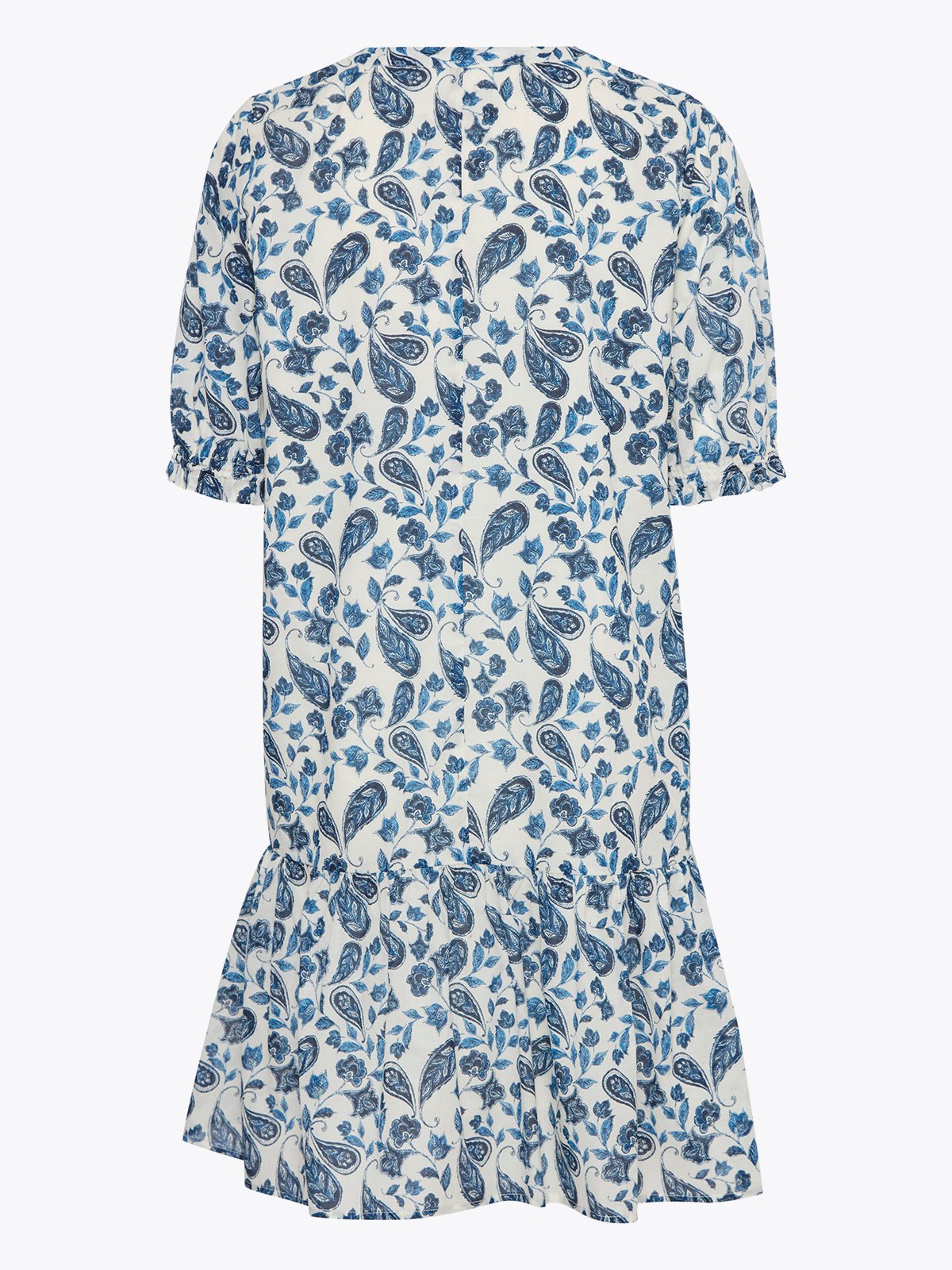 Ichi Emmeretta Dress Baleine Blue Aop