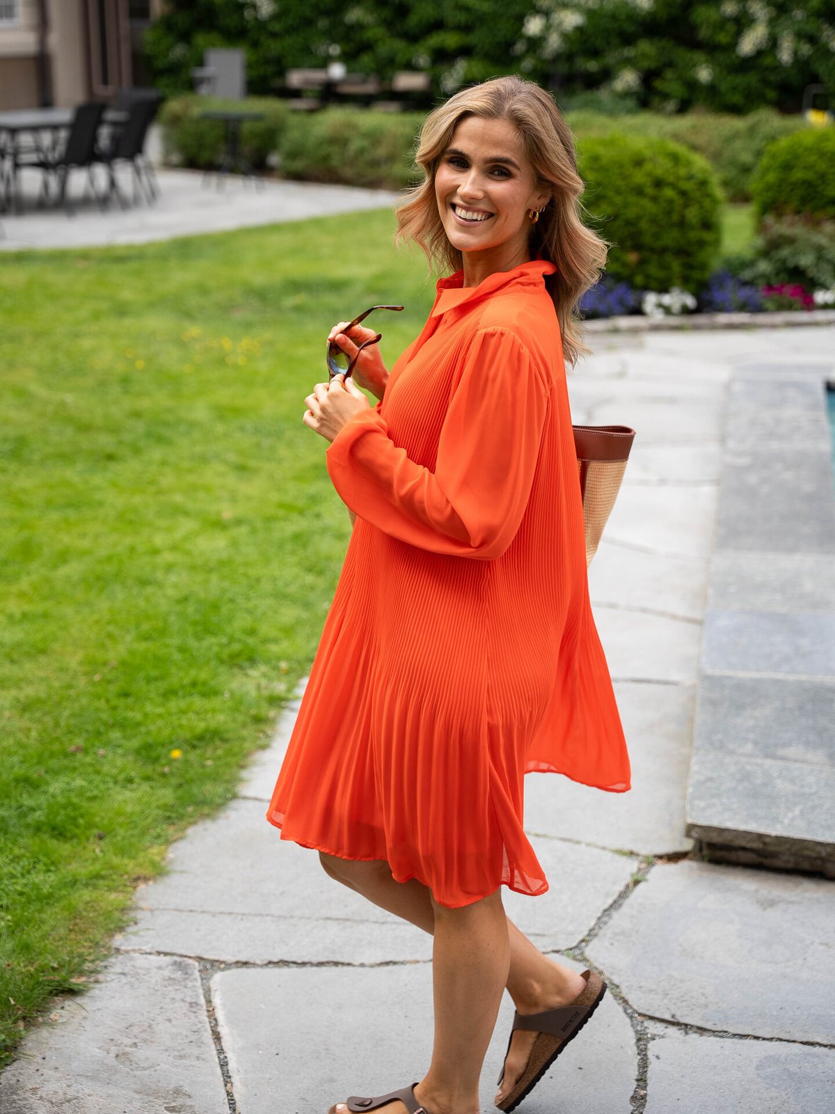 Ichi Nally Dress 9 Grenadine