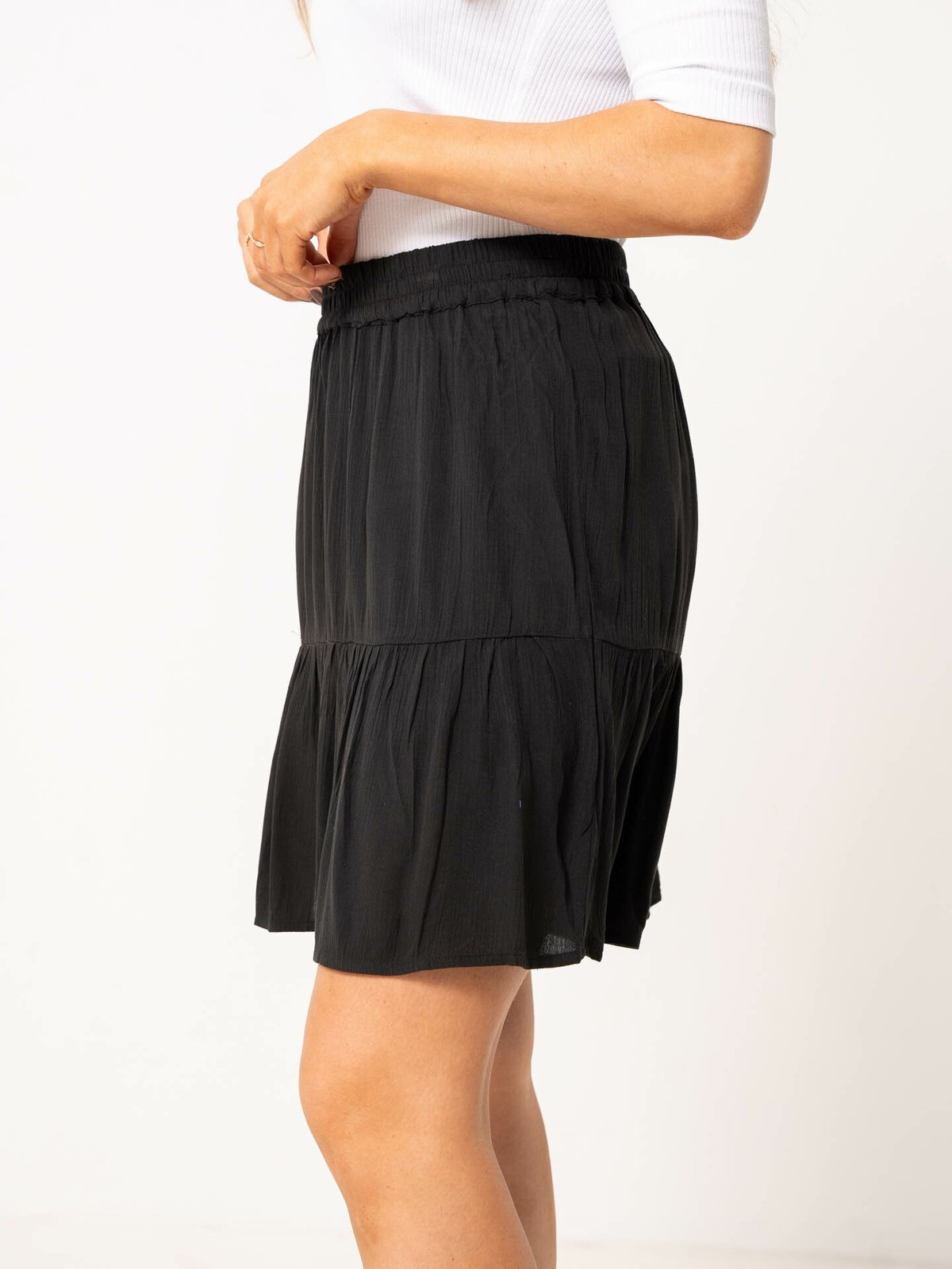 Ichi Marrakech Skirt 9 Black