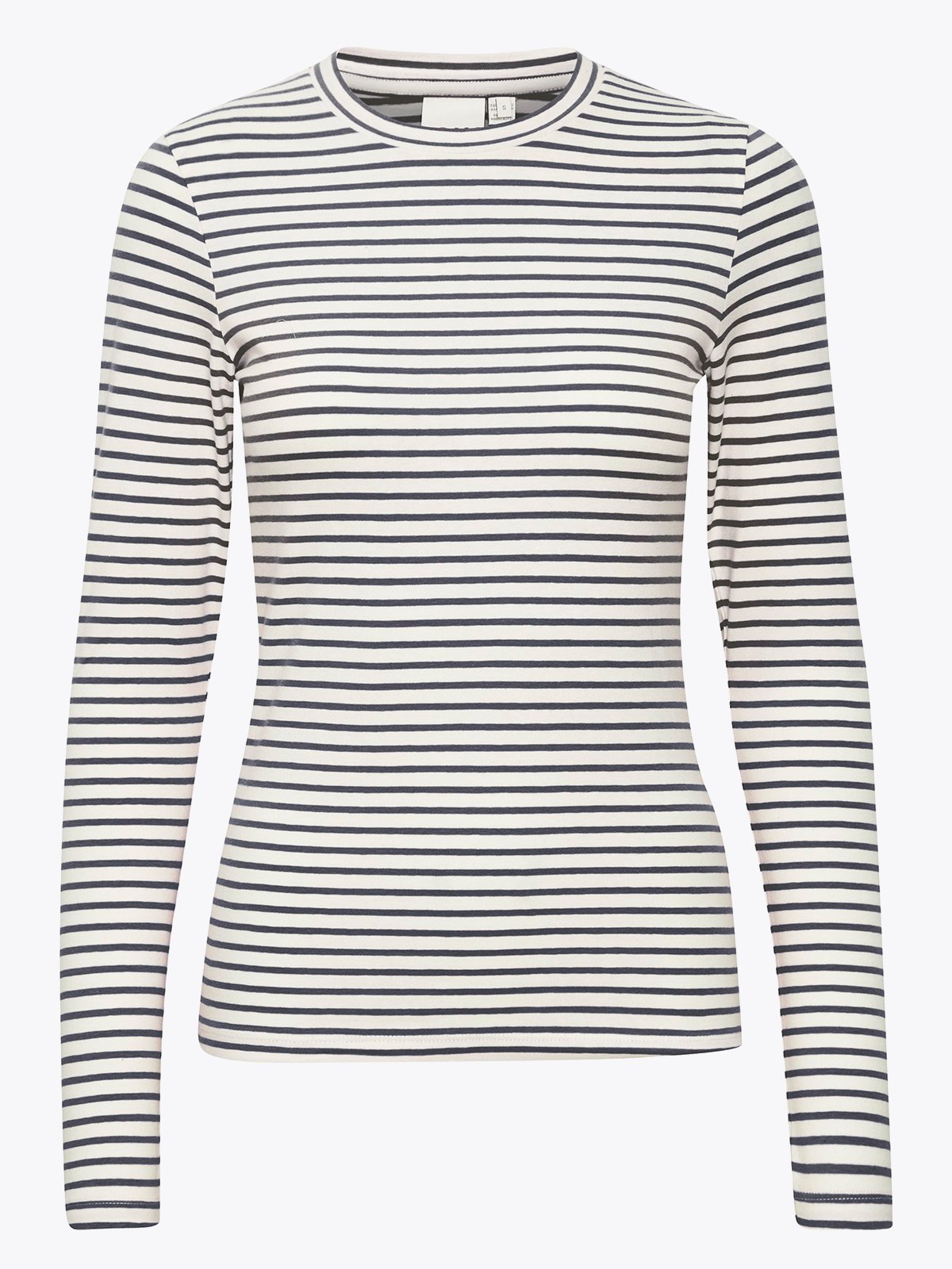 Ichi Mira Long Sleeve Total Eclipse Stripe