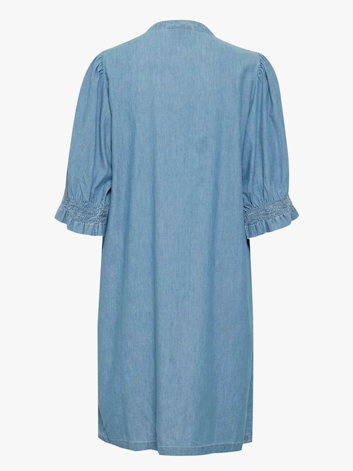 Ichi Ancey Dress Washed Blue, Denim