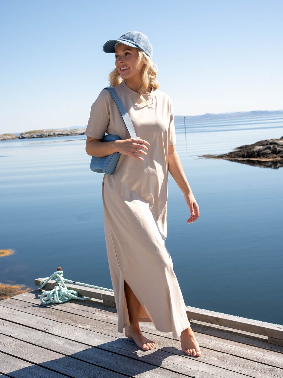 Ichi Neisha Dress Oxford Tan