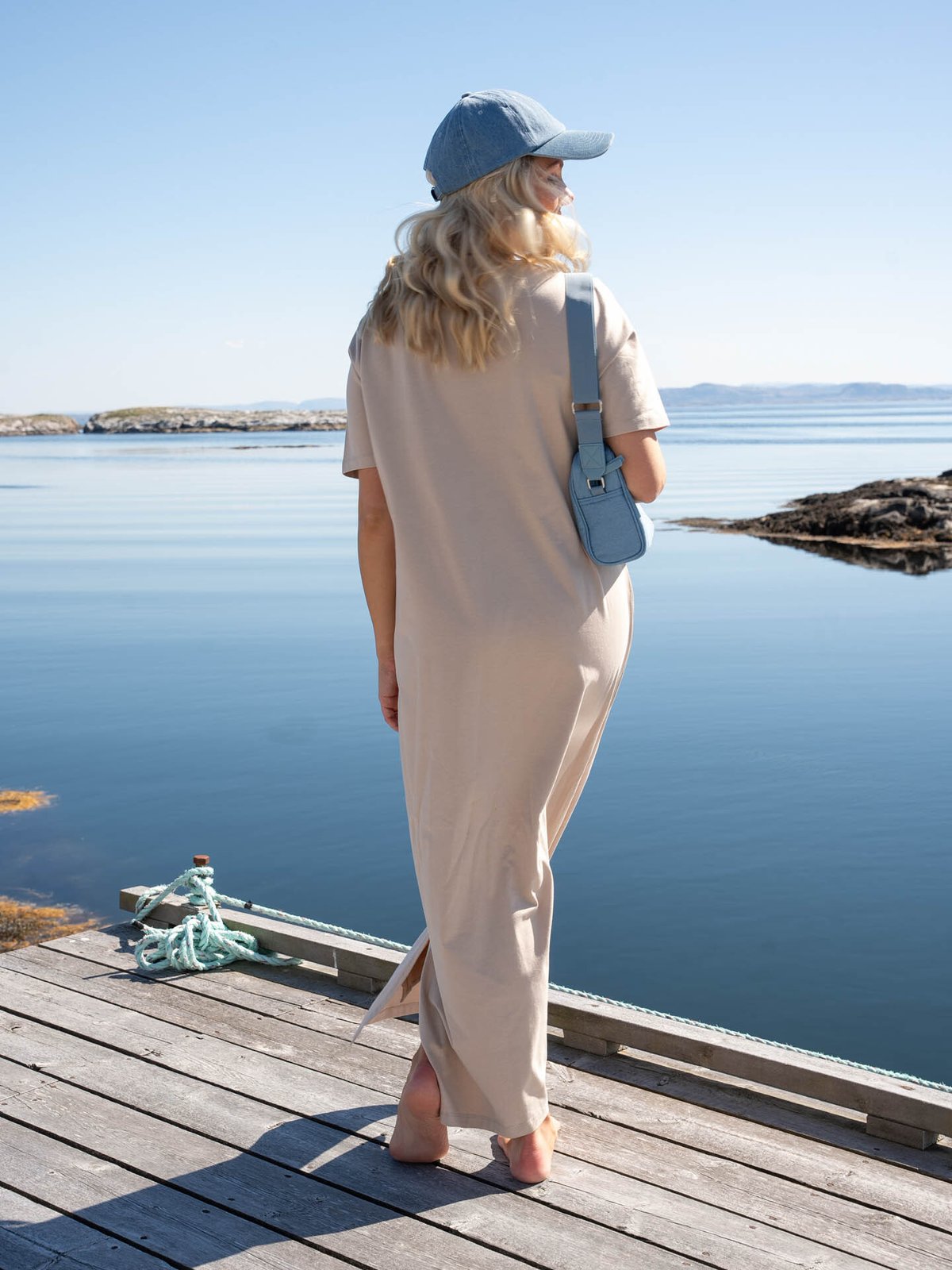 Ichi Neisha Dress Oxford Tan