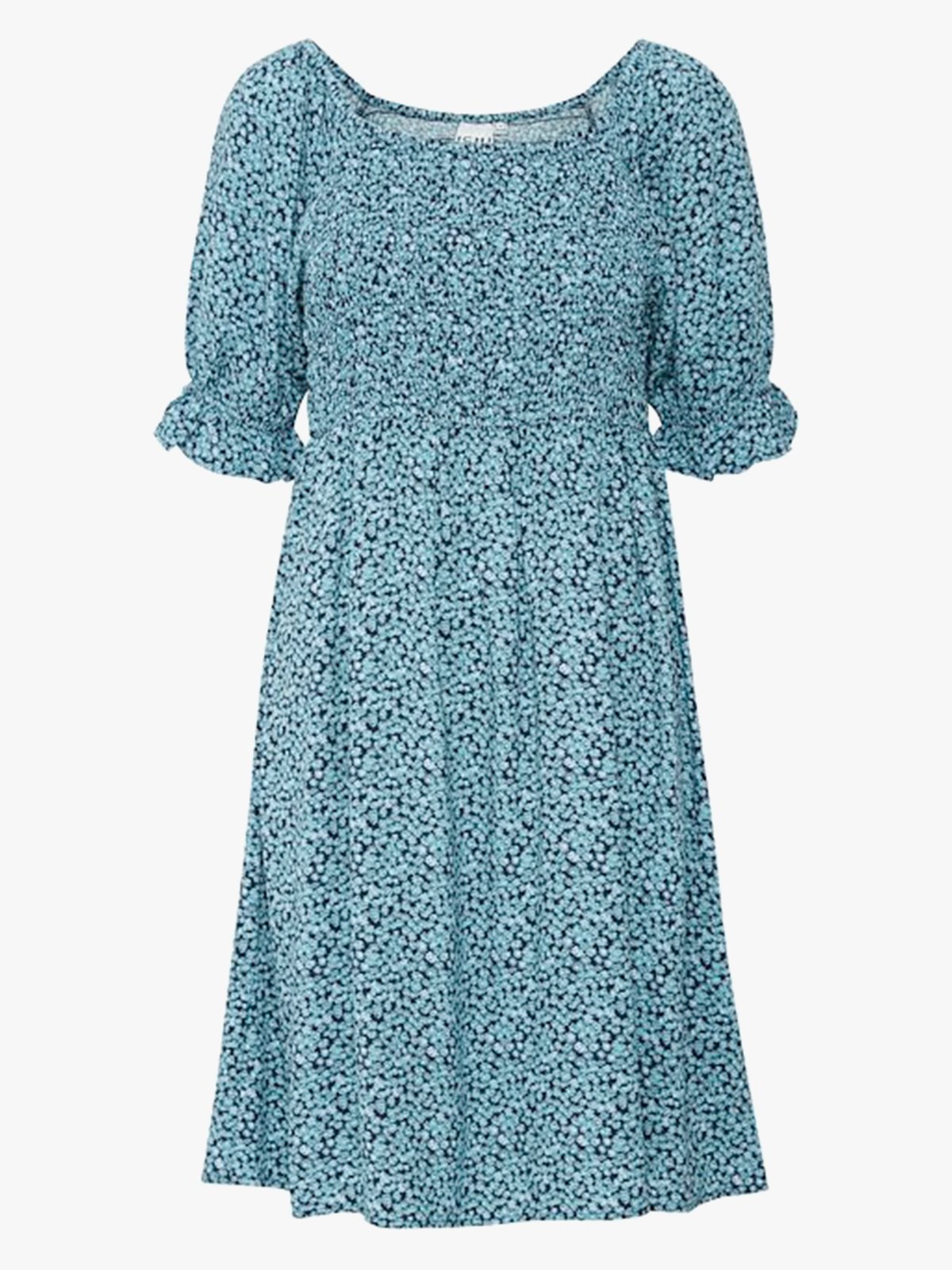 Ichi Vera Dress 33 Total Eclipse Flower AOP