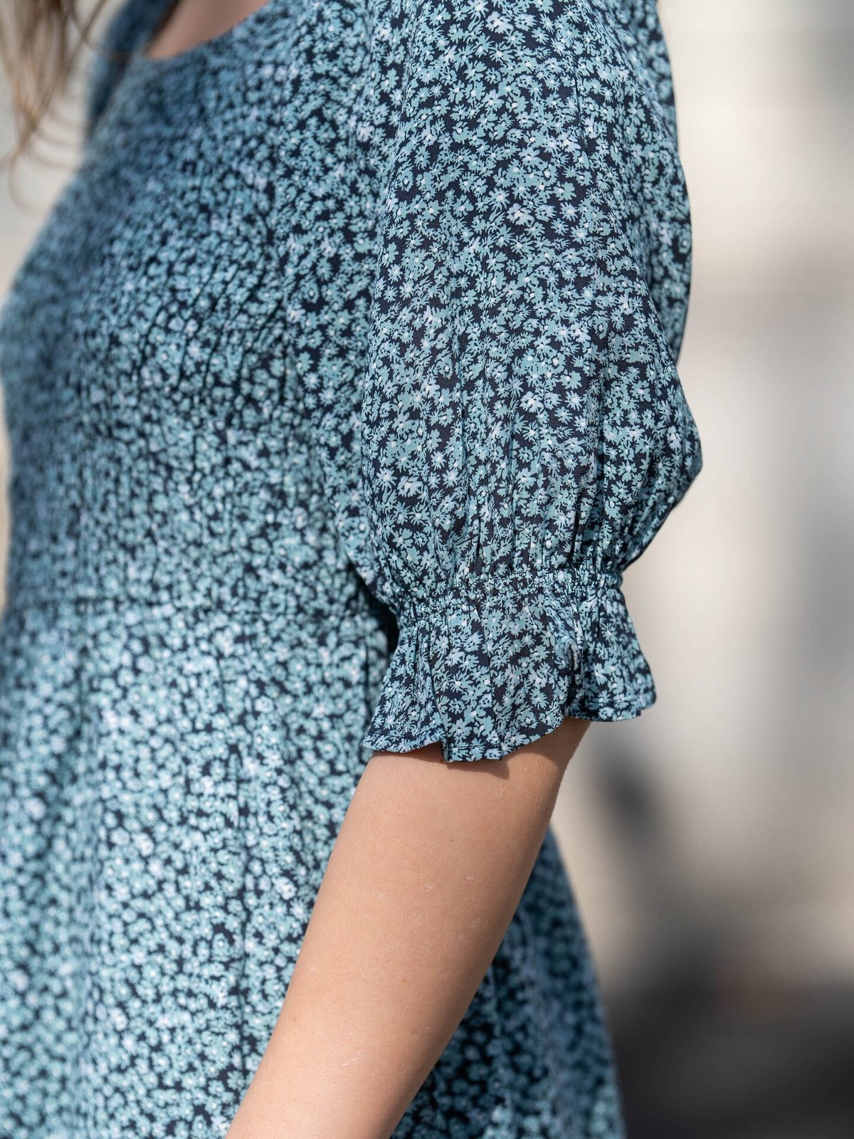 Ichi Vera Dress 33 Total Eclipse Flower AOP