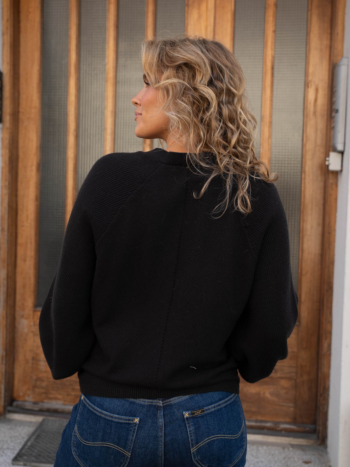 Ichi Boston Cardigan 2 Black