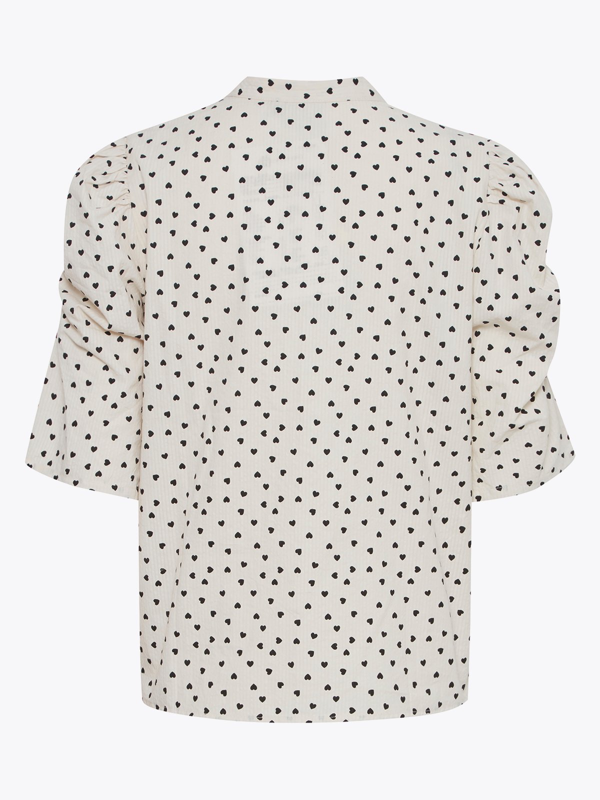 Ichi Qwin Shirt 2 Short Sleeve Birch Heart All Over Print