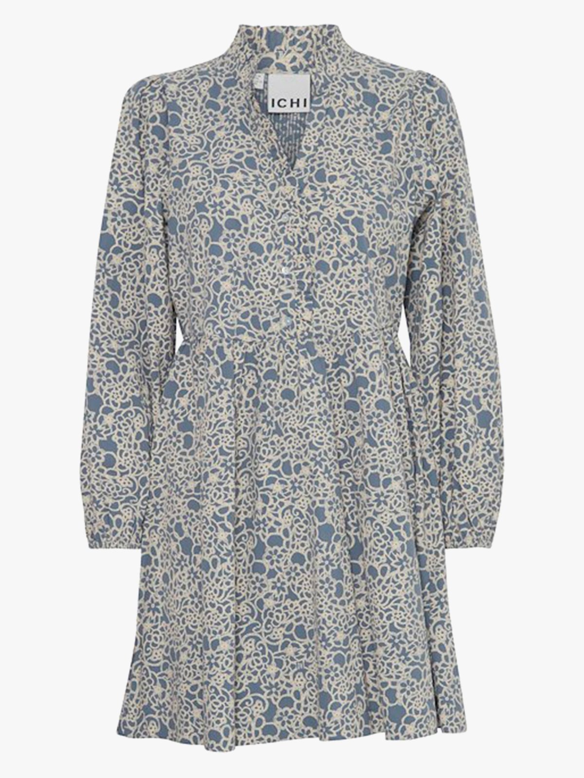 Ichi Qwissa Dress2 Mirage Flower aop