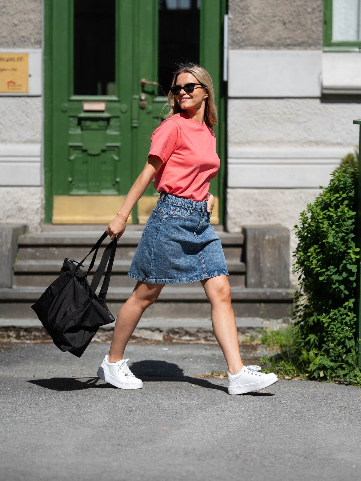 Ichi Aveny Skirt Denim