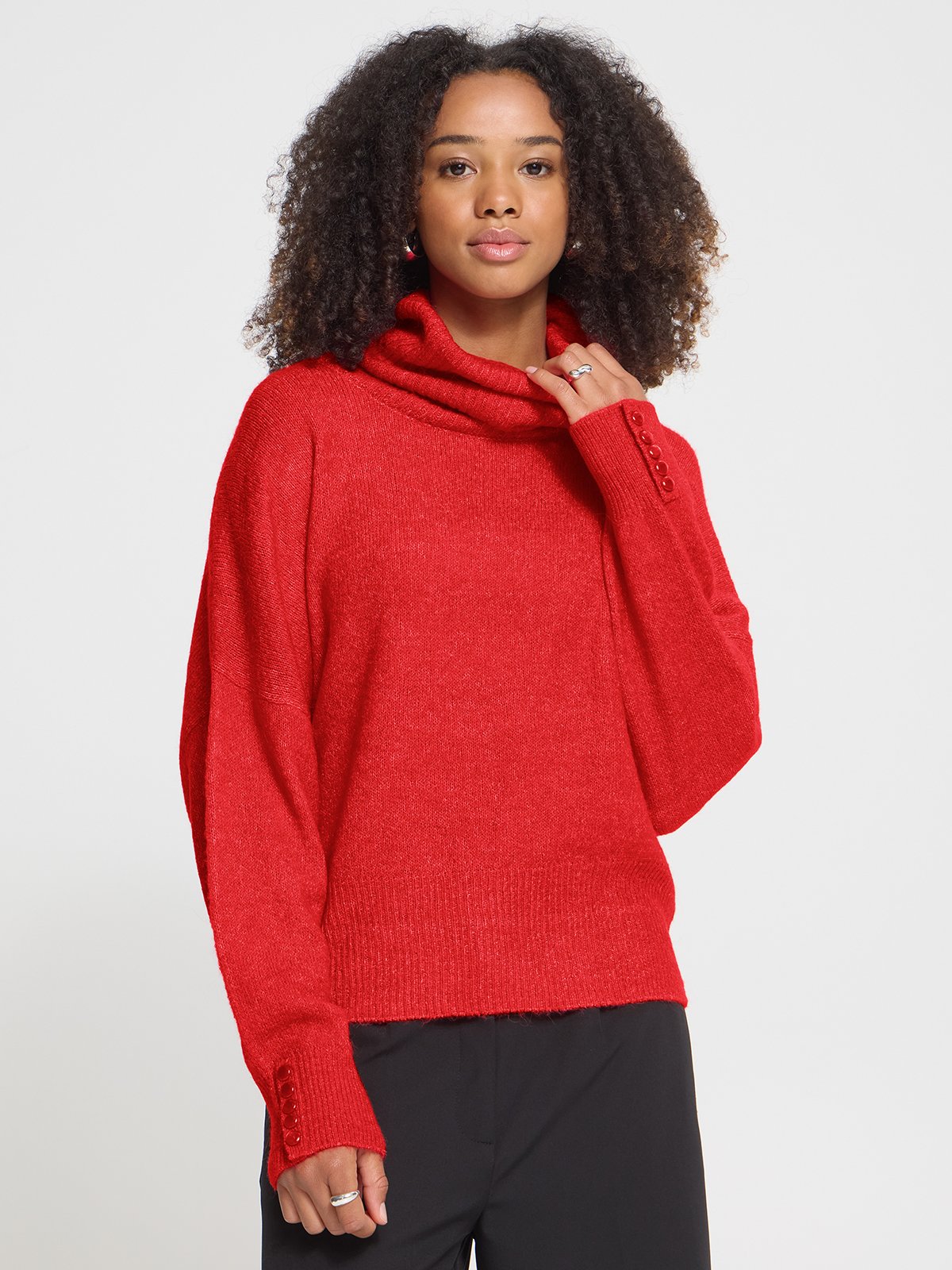 Ichi Kamara Rollneck2 Poinsettia
