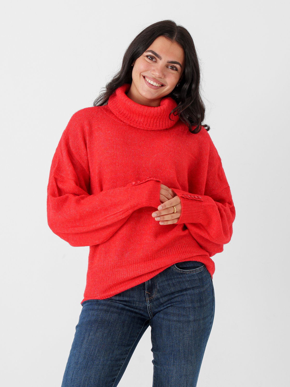 Ichi Kamara Rollneck2 Poinsettia