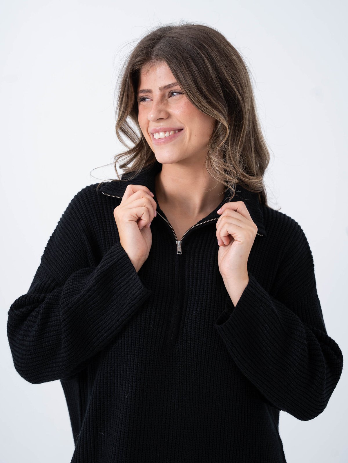 Ichi Corana Long Sleeve Black