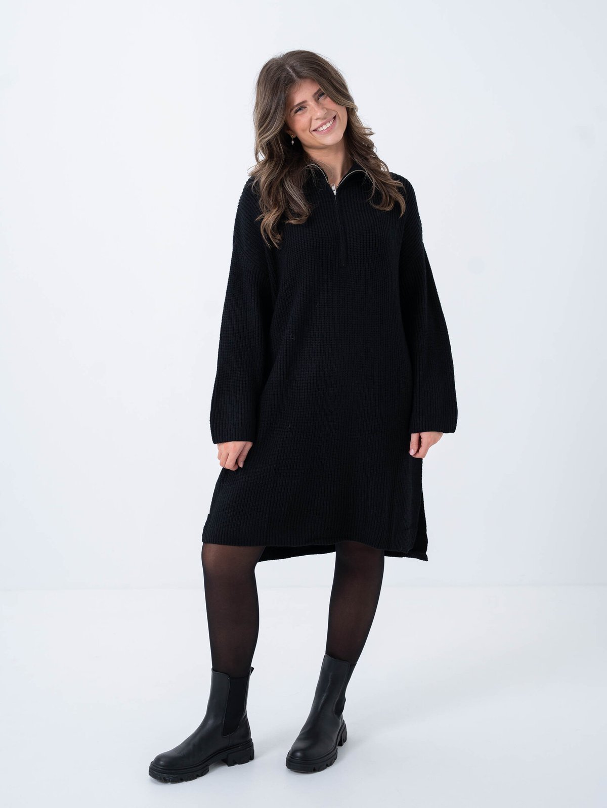 Ichi Corana Long Sleeve Black