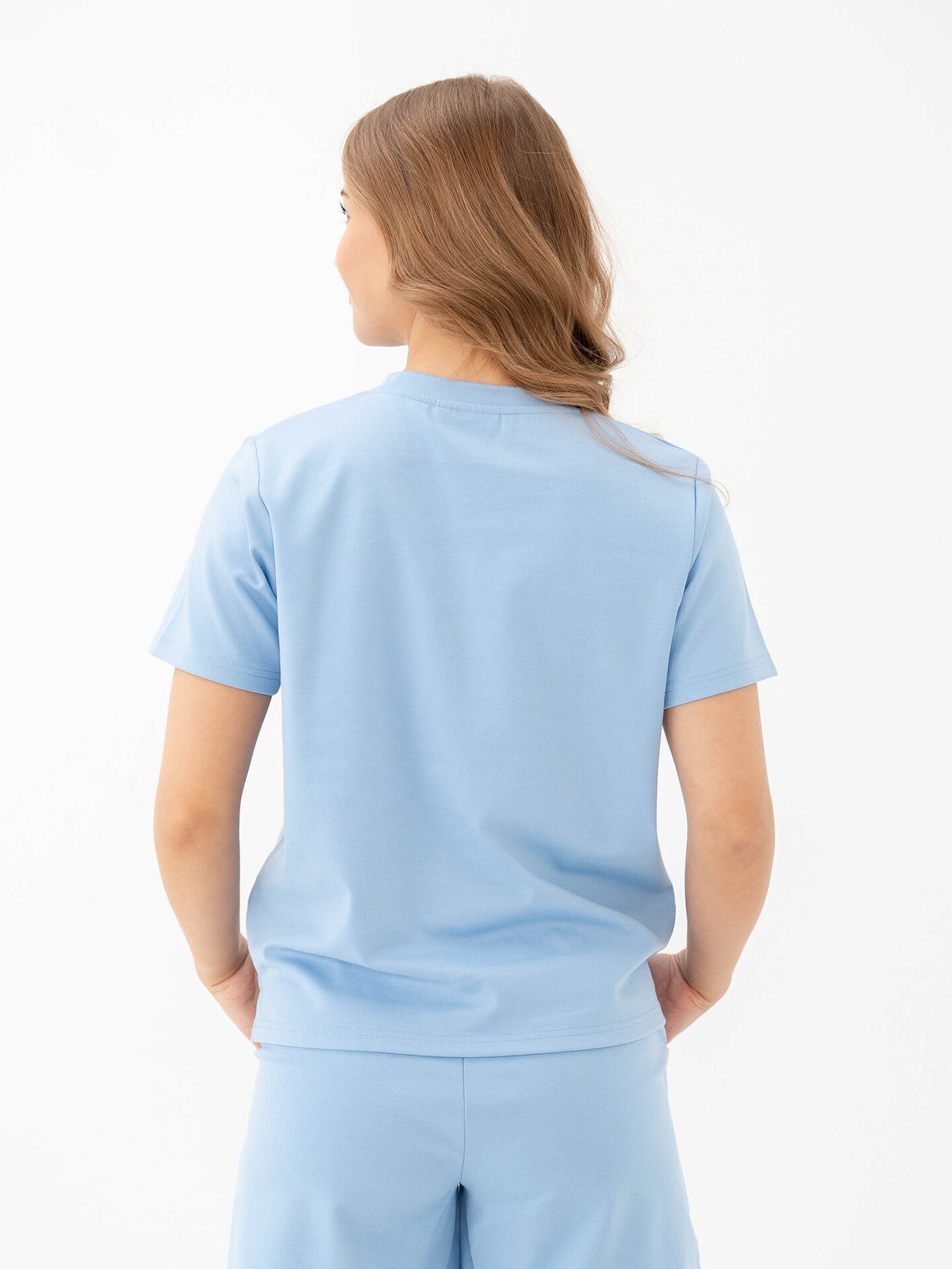 Ichi Kate Trend Short Sleeve Della Robbia Blue