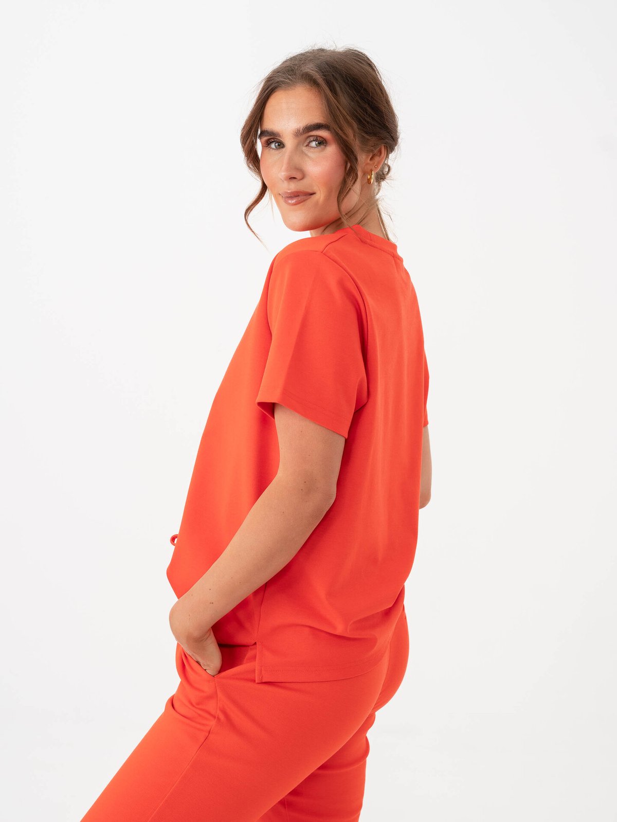 Ichi Kate Trend Short Sleeve Fiesta