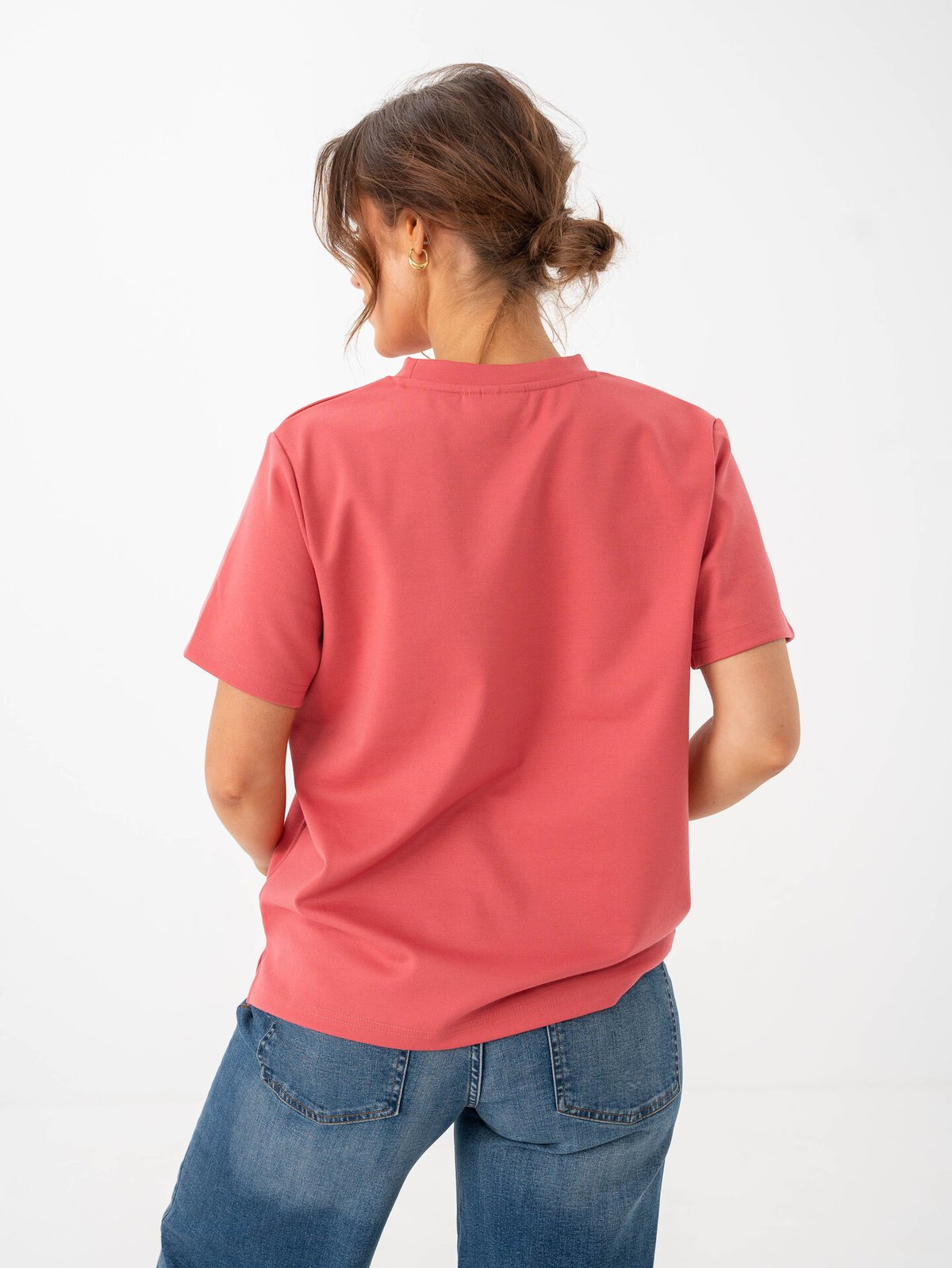Ichi Kate Trend Short Sleeve Holly Berry