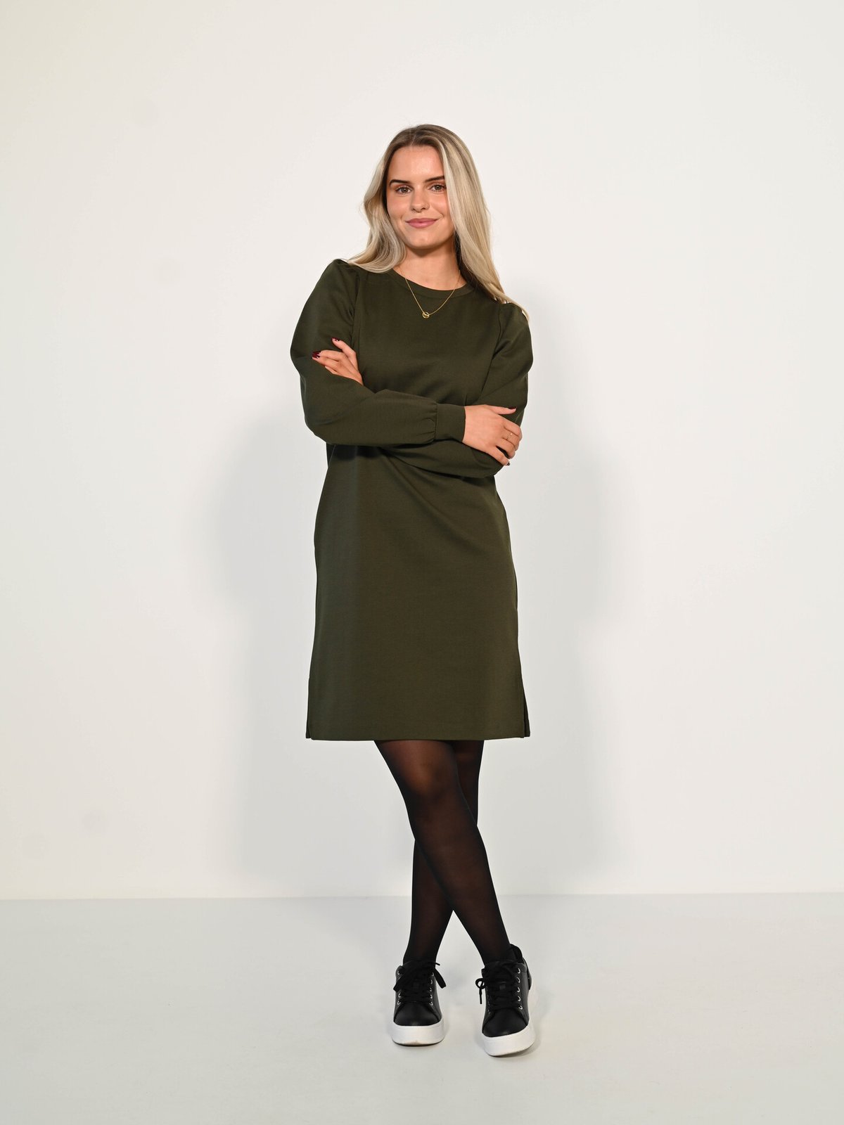 Ichi Kate Dress 16 Forest Night