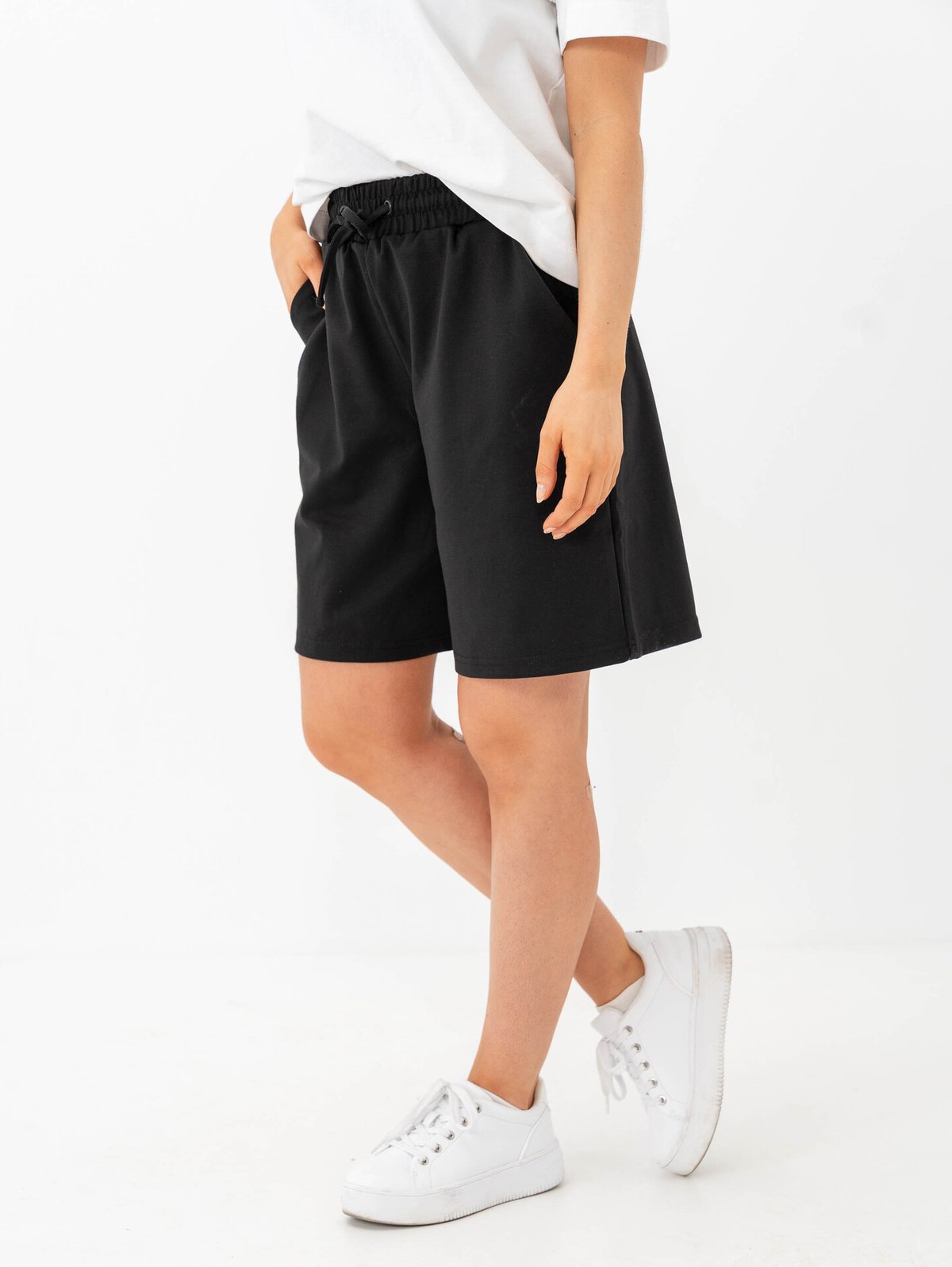 Ichi Kate Shorts Black