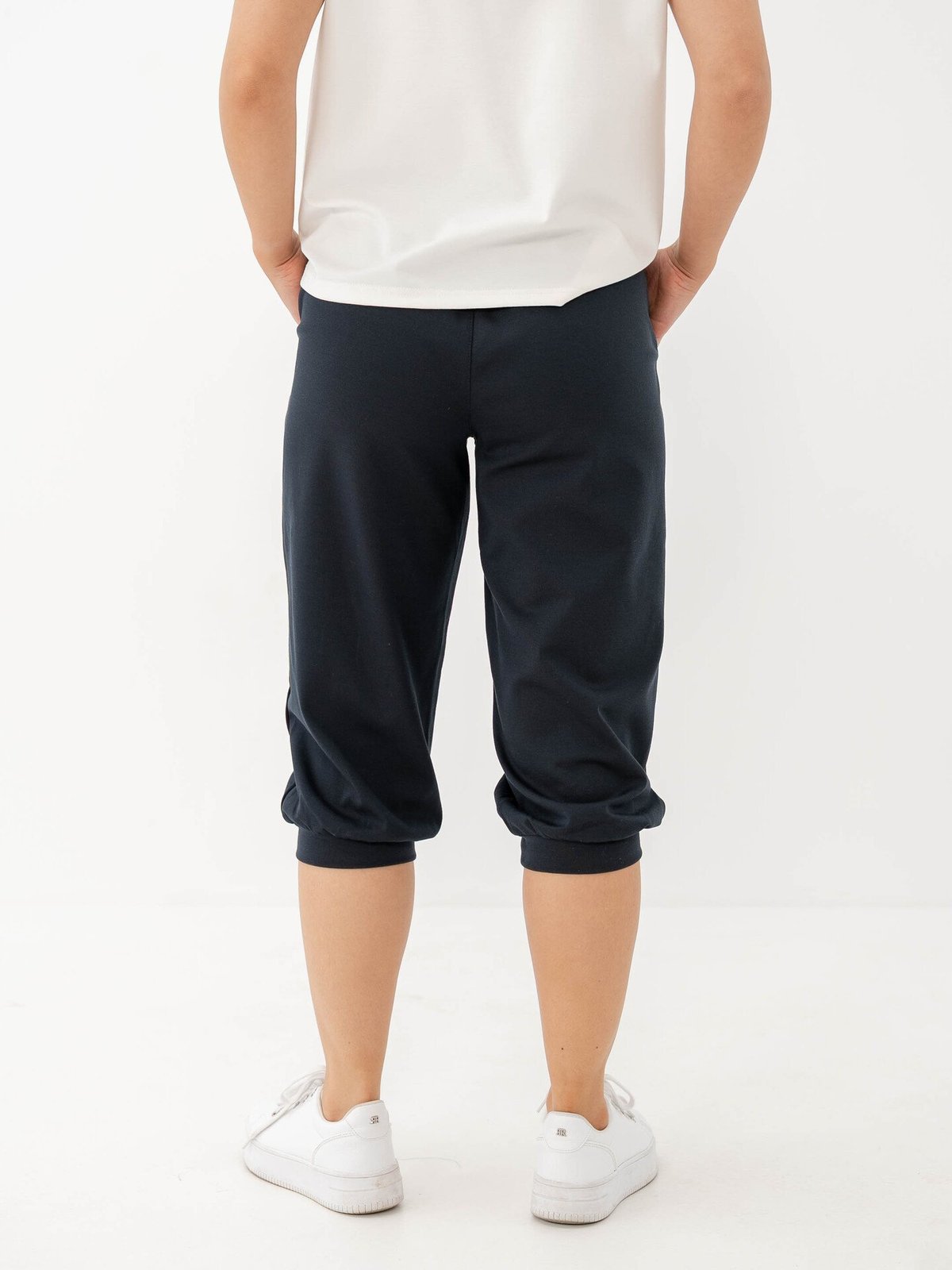 Ichi Kate Capri Pant Total eclipse