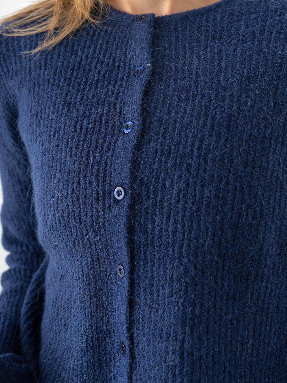 Ichi Kamara Cardigan13 Patriot Blue